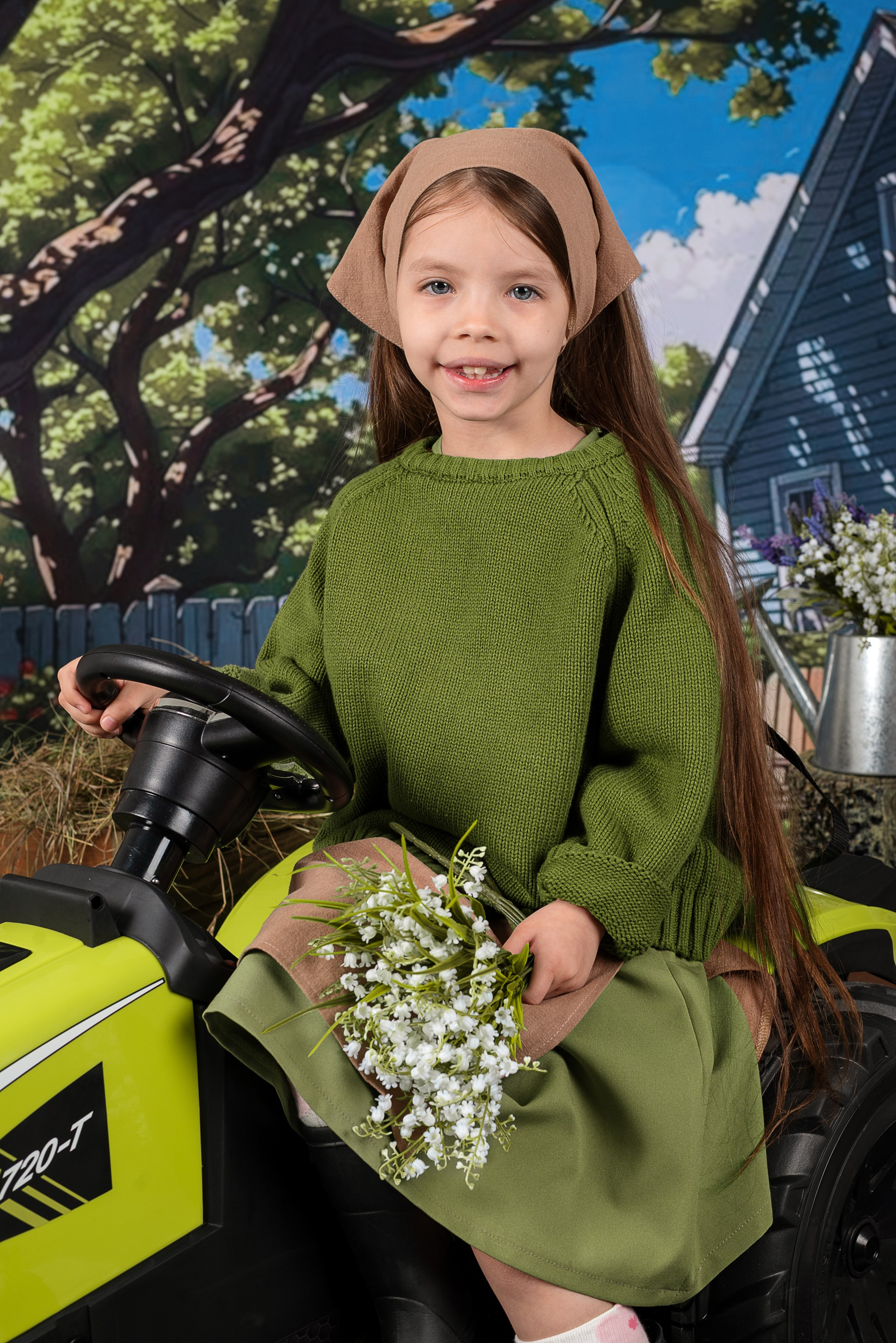 Сюжет «Деревенька». Детская фотостудия Виктории Шараповой