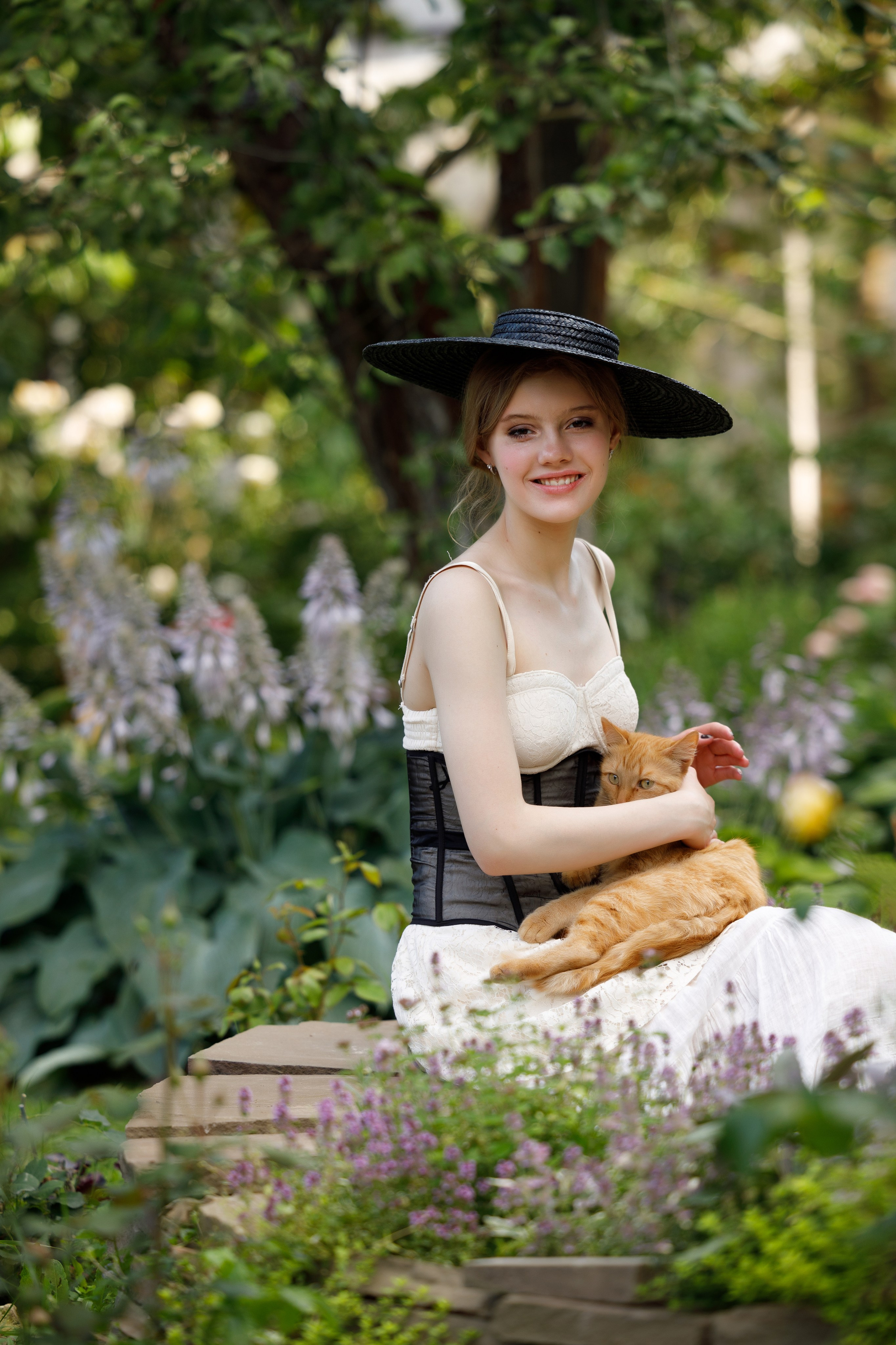 Фотосессия в деревенском стиле