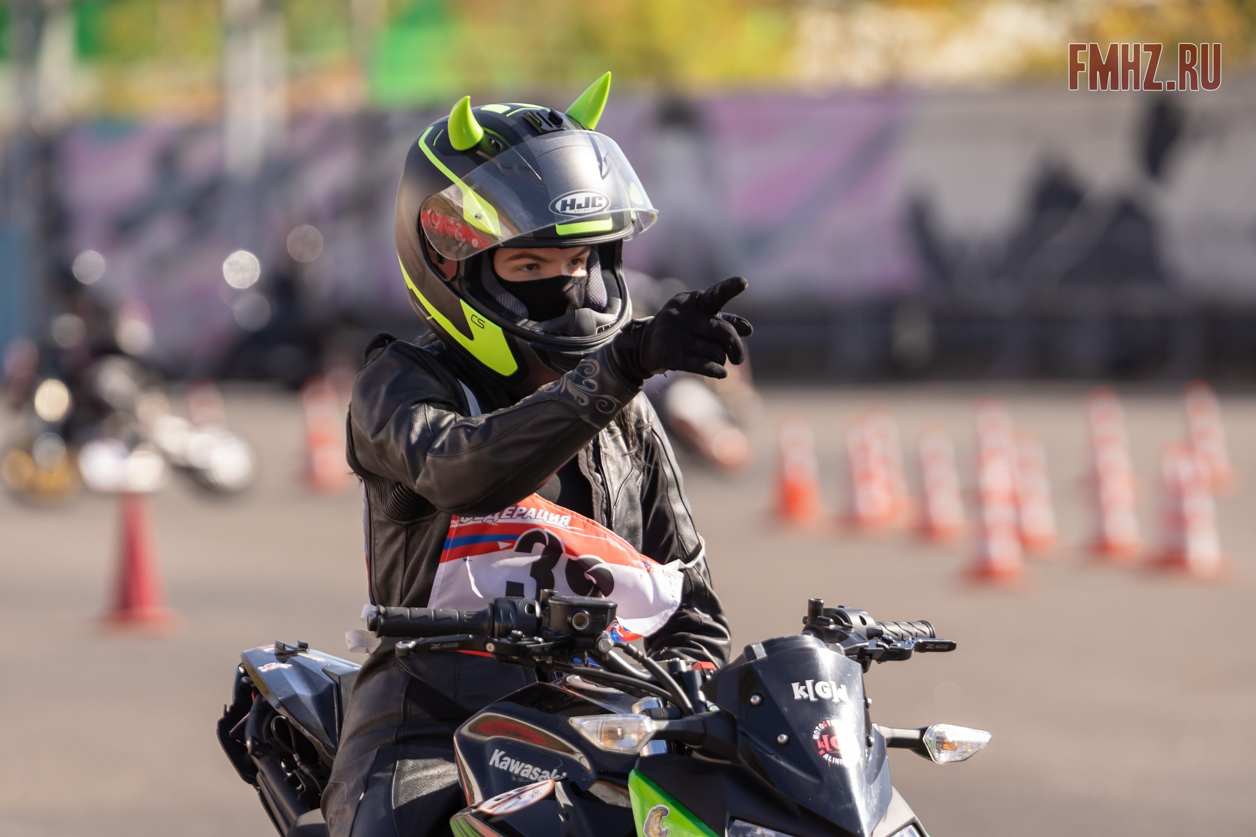Соревнования по мотоджимхане на площадке Мосгортранс 15.09.2024. Фотограф Владимир Охрименко