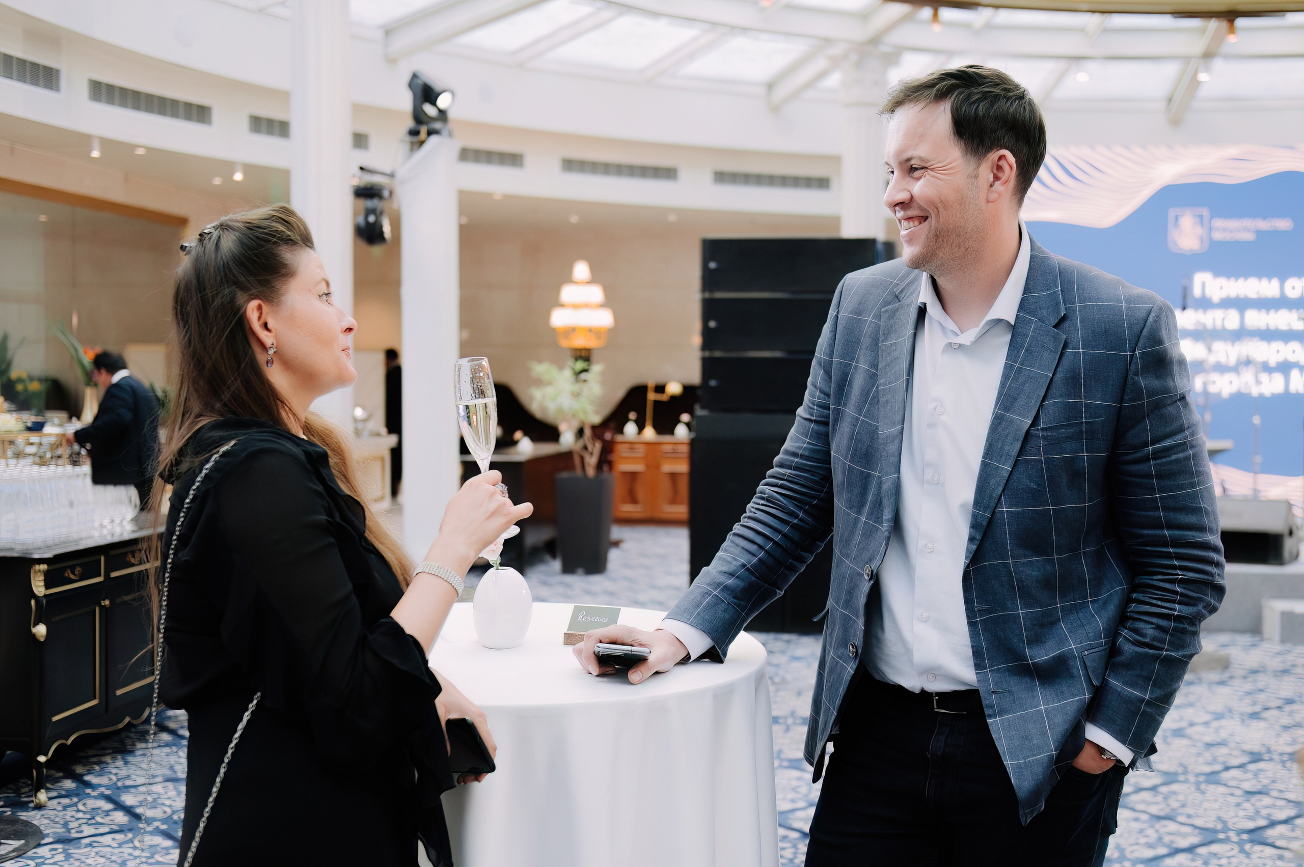 Ужин от правительства Москвы в Lotte отель. Коммерческий фотограф в Санкт-Петербурге Анна Кобзарь