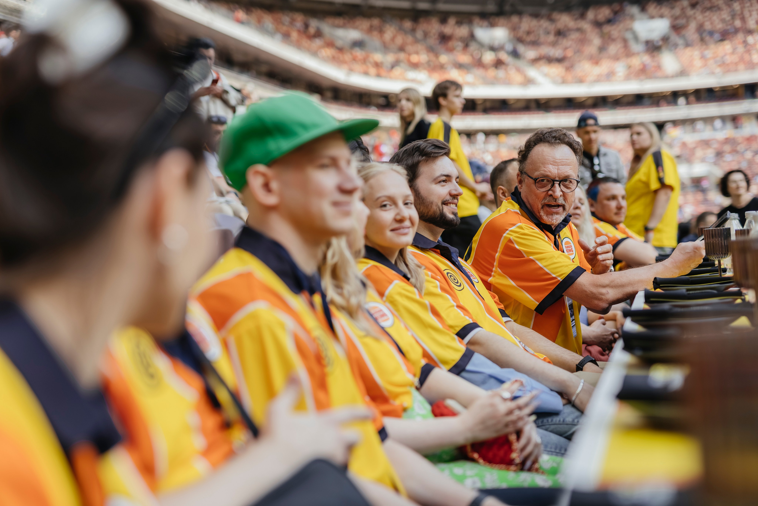 Яндекс Еда x Burger King На финале кубка России по футболу. Репортажный, event, концертный и backstage фотограф из Москвы Виталий Кривцов