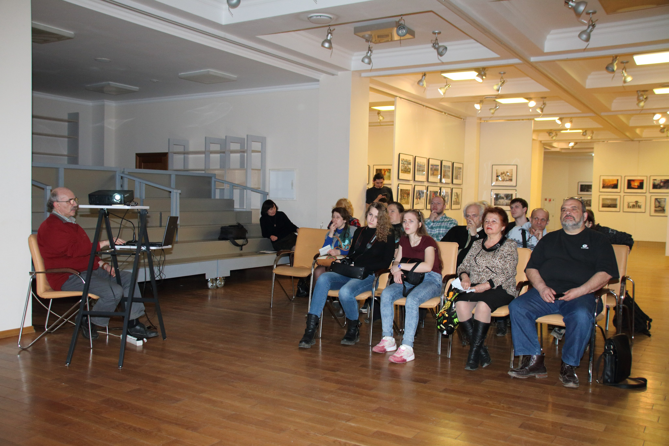 07.04.2017 Творческая встреча Юрия Стрельца. Фотообъединение Самарского областного отделения Союза журналистов России