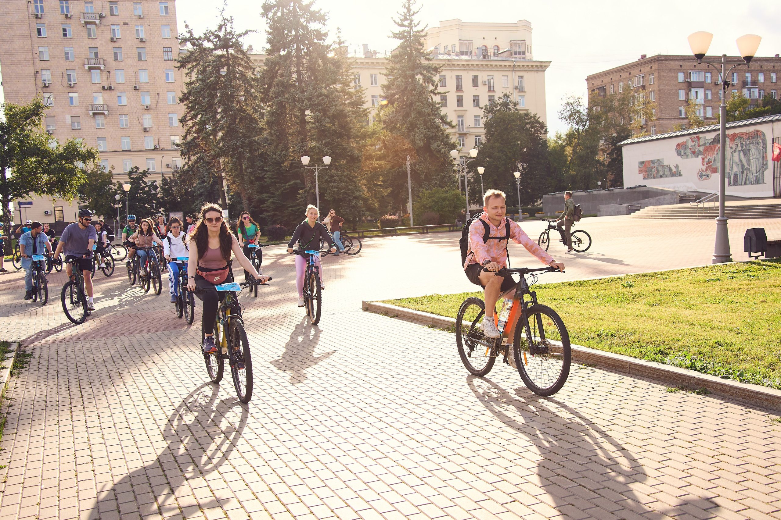 Велопробег. Фотограф Алексей Архангельский