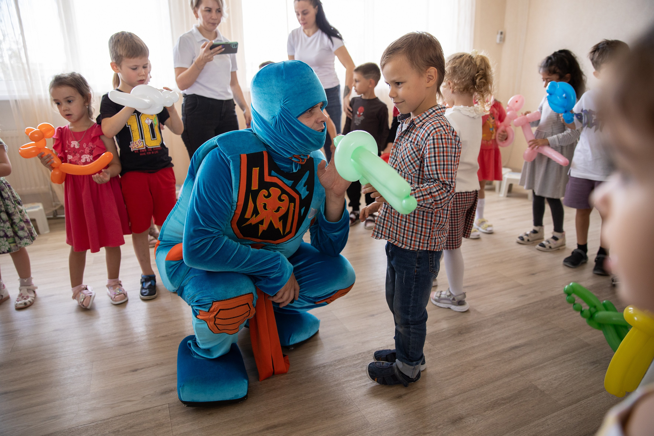 День рождения в детском саду. Школьный фотограф в Краснодаре Юлия Войлова