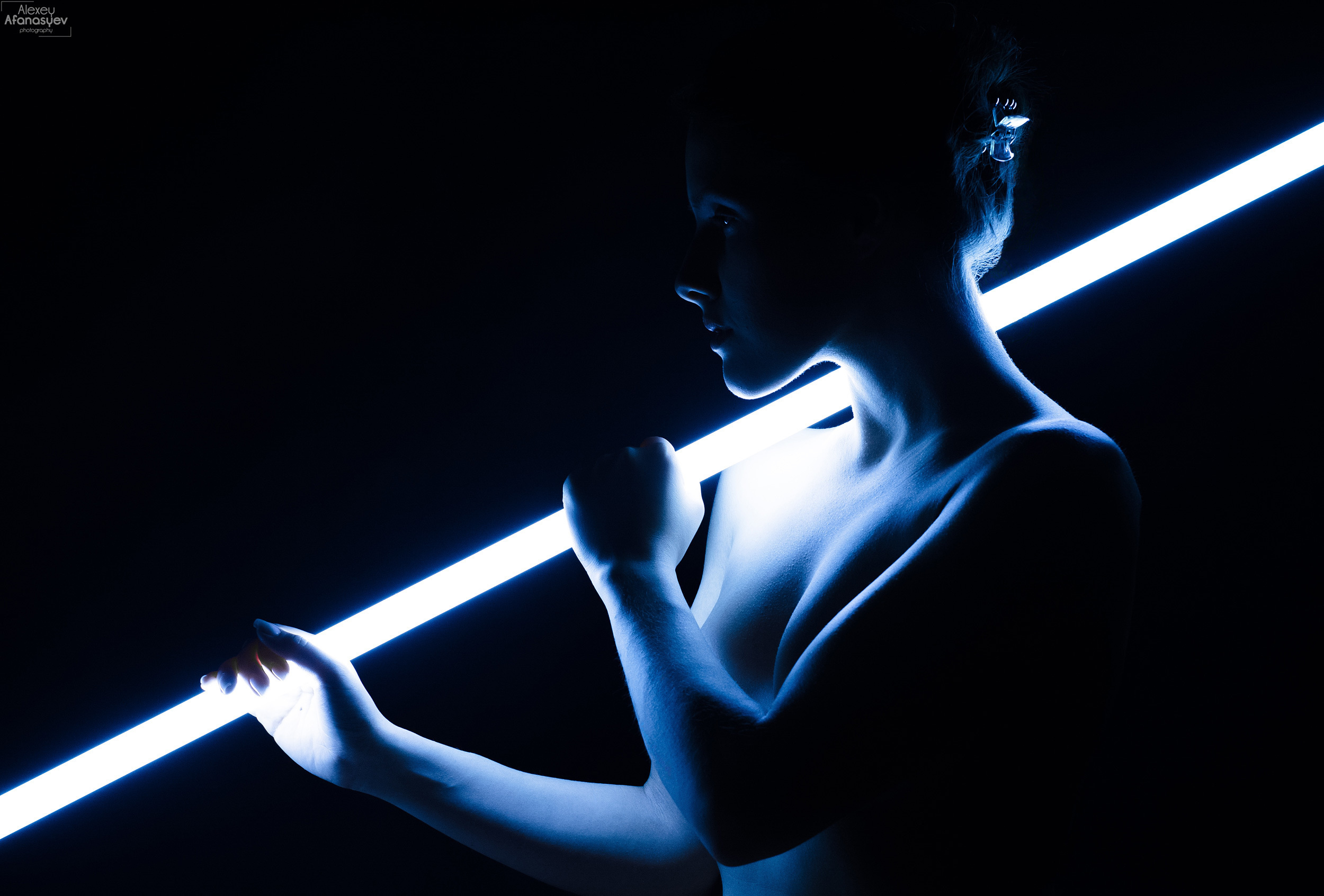 Фотосессия Обнаженный джедай. Портретная фотосъемка в Москве. Фотограф Алексей Афанасьев