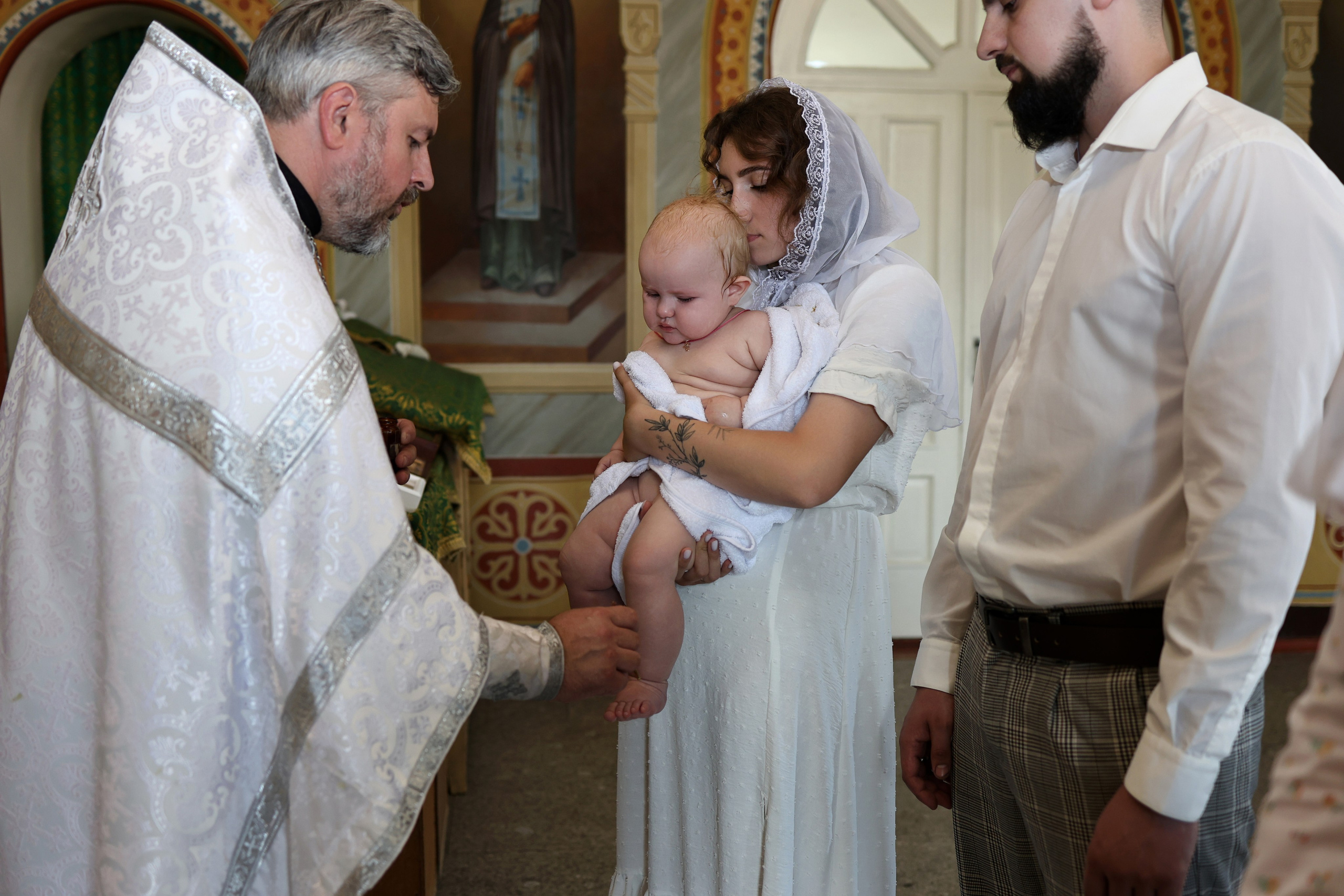 Крещение Варвары. Свадебный и семейный фотограф в Воронеже Ксения Воротникова