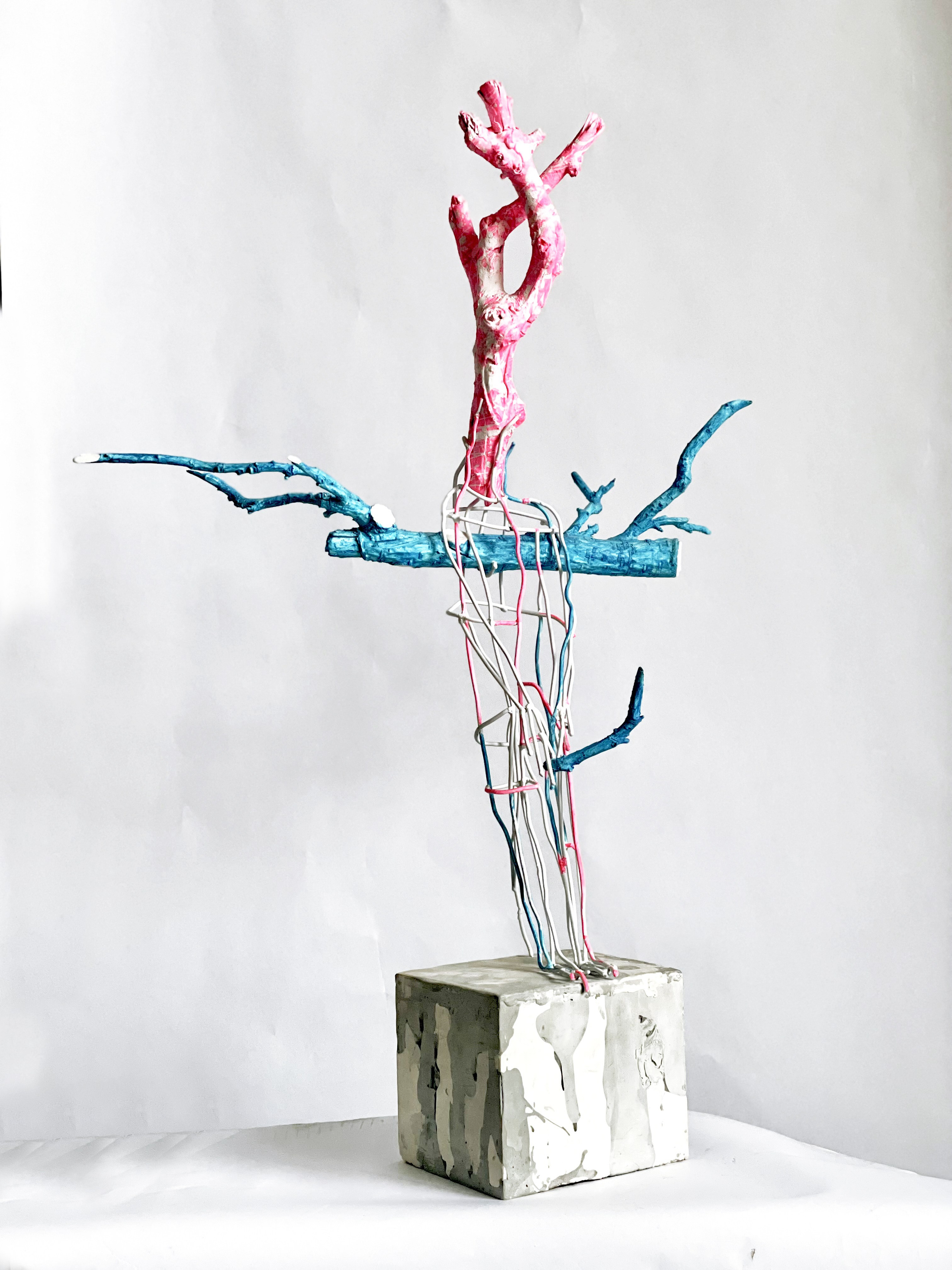 Серия «пойманные лесом» / series «Caught by the Forest». Художник — скульптор Антонина Фатхуллина