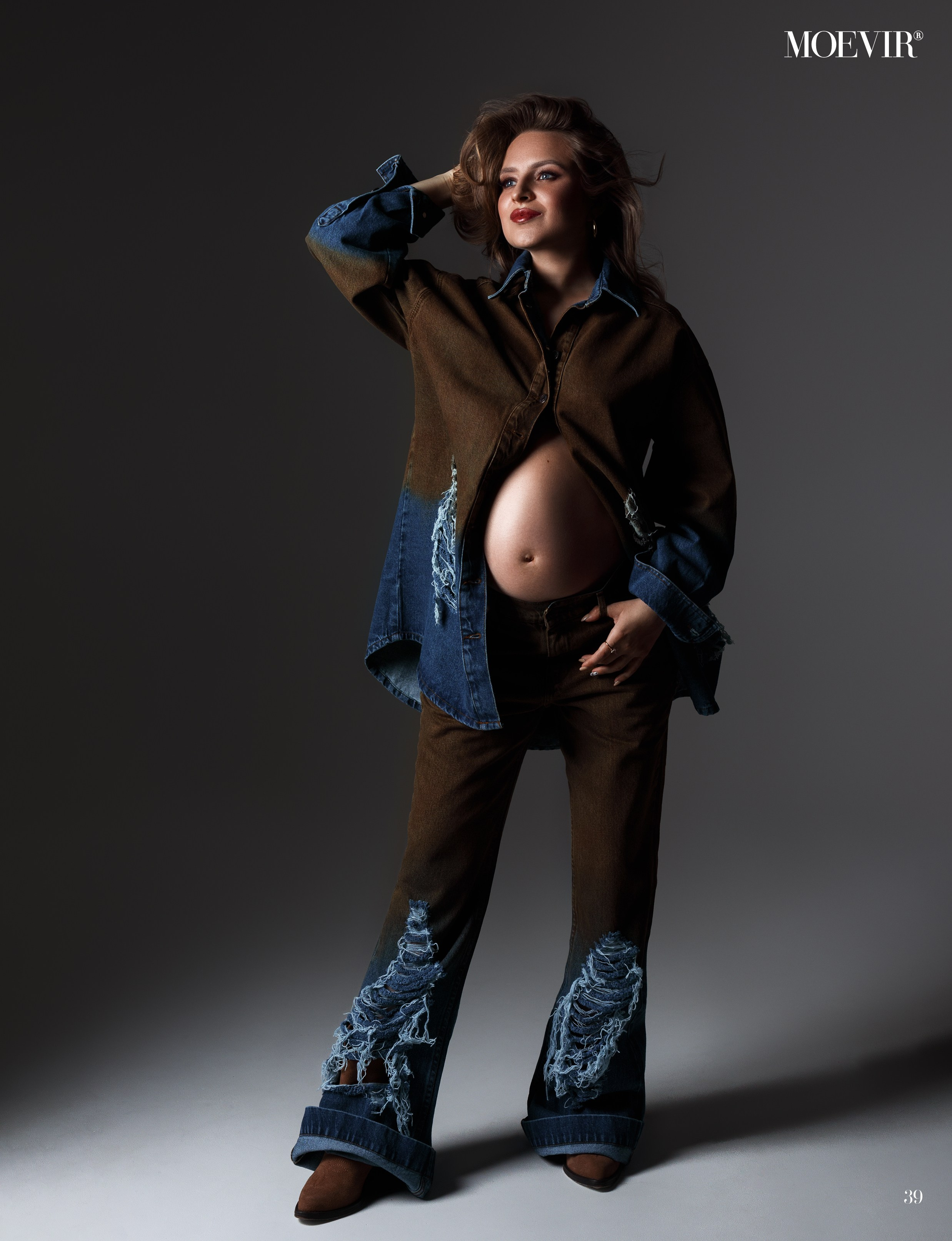 Валерия в Moevir (Paris, France). Фотограф беременности, фотограф новорожденных Анна Нельзина