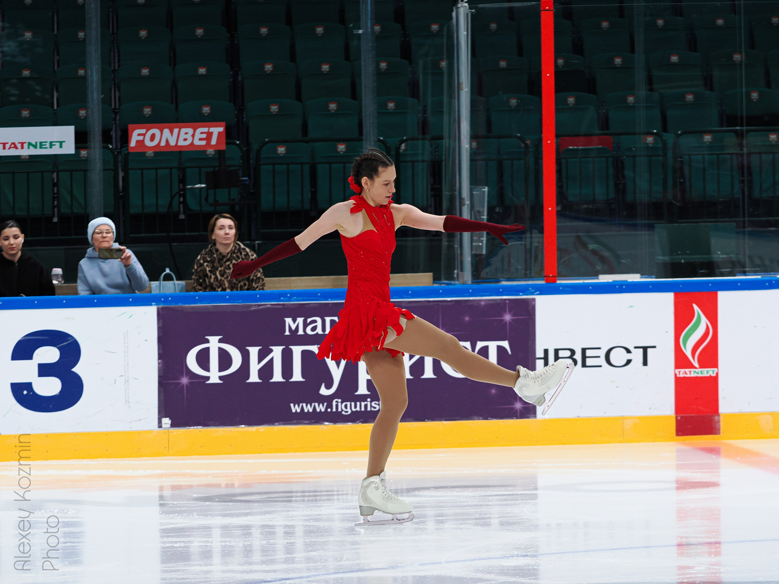 Фигурное катание (Татнефть Арена, г. Казань). Репортажный фотограф Алексей Козьмин