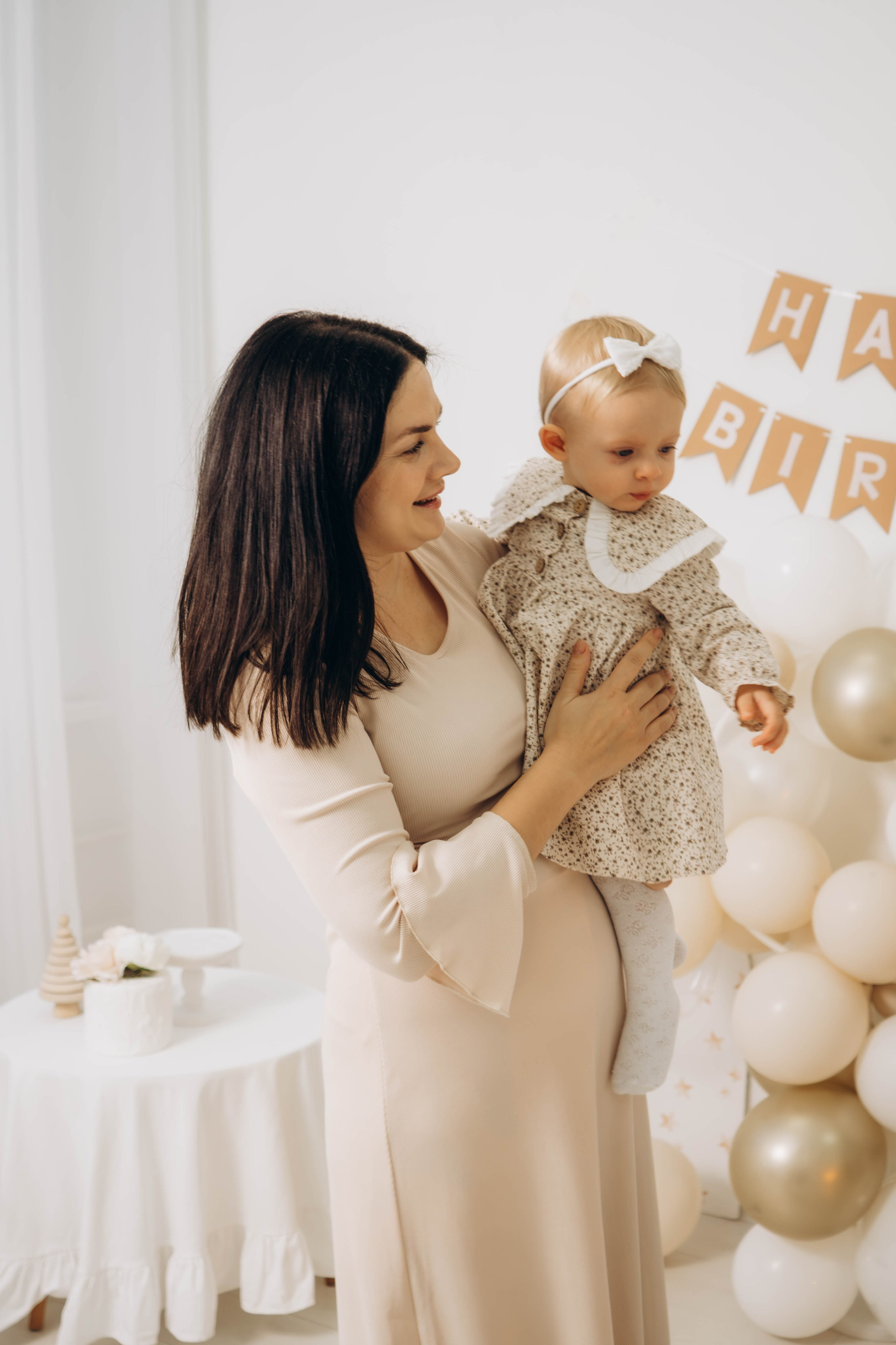 Съемка на годик малышки. Студия «LuLu». Фотограф Москва Валерия Веденина