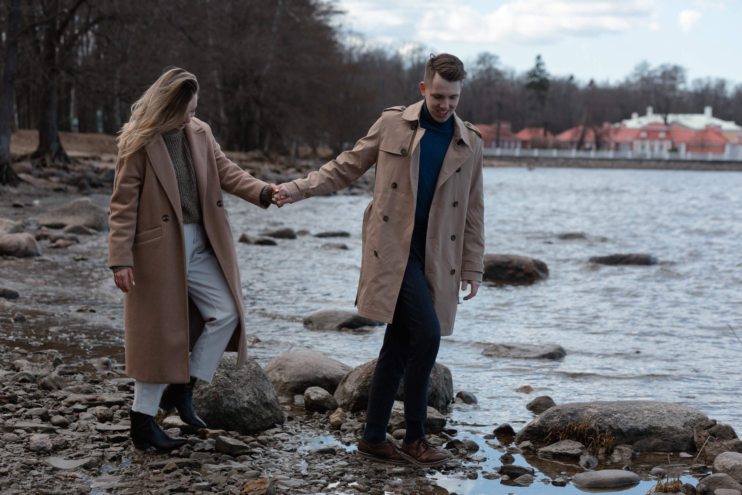 Даша Дима. Прогулка в Петергофе. Свадебный фотограф в Санкт — Петербурге и Ленинградской о