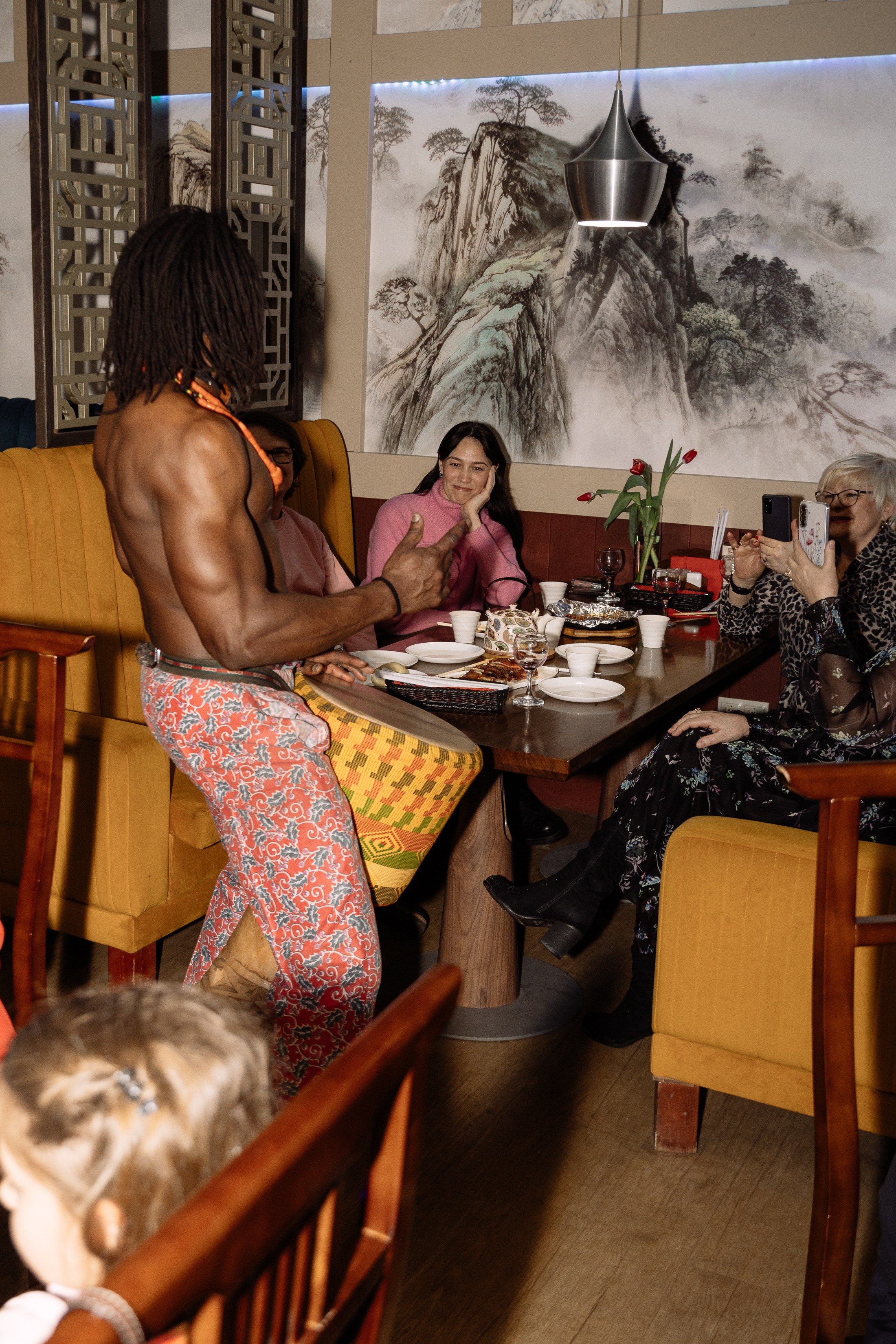 Вечеринка в кафе Sinlun. Фотограф Юлия Мальцева