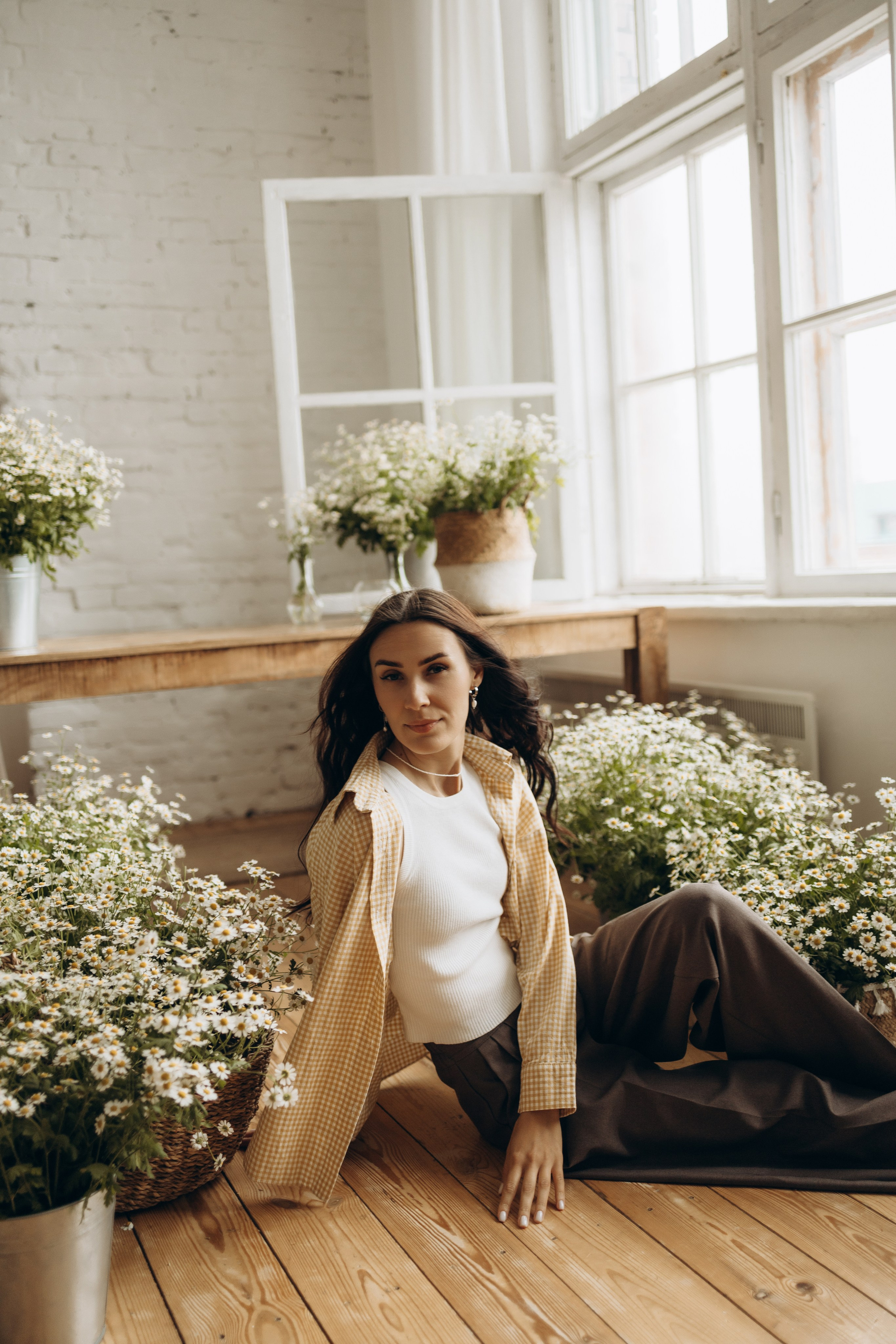 Вика ромашки. Самый теплый фотограф в Краснодаре Рябоконь Ксения