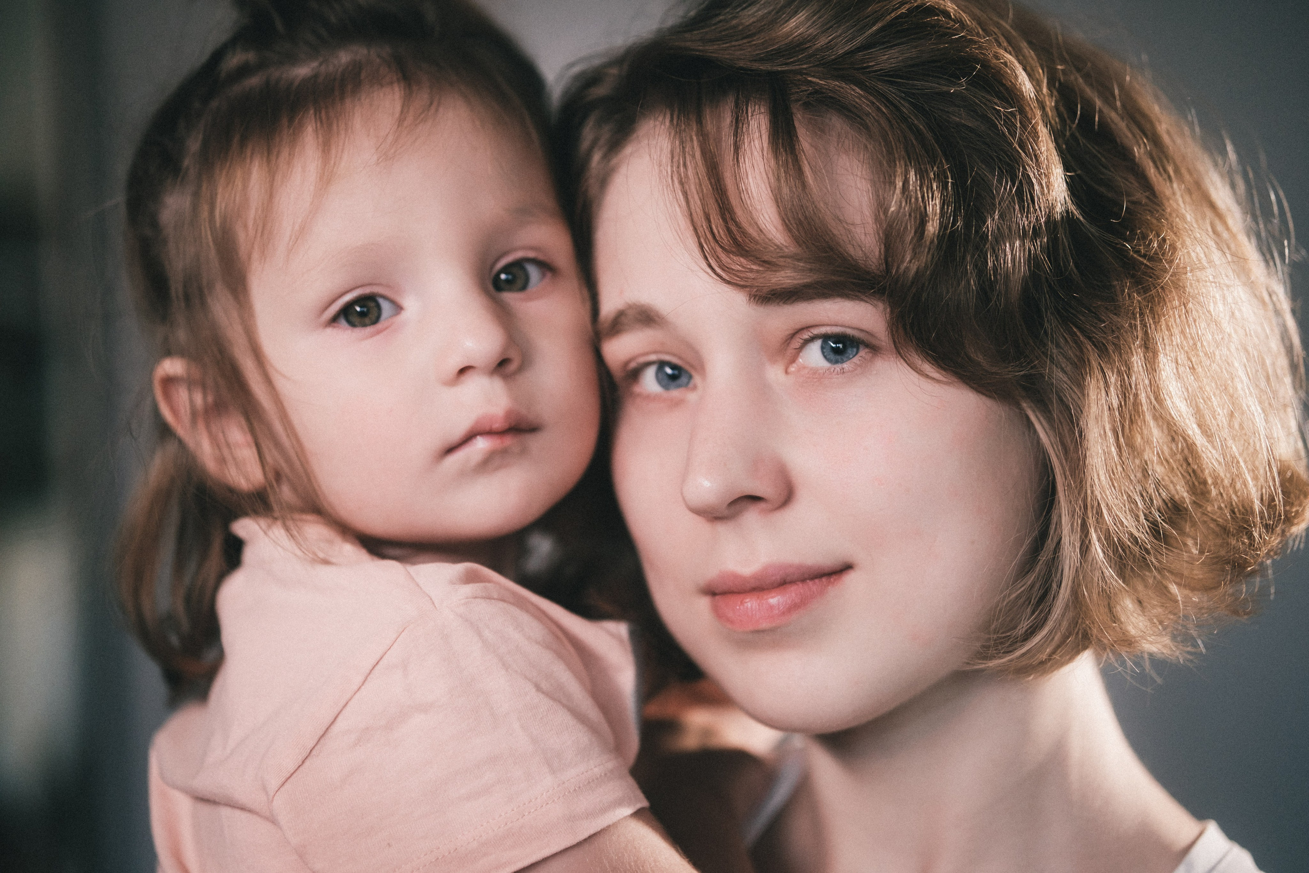 Евгений и Альбина с дочками. Фотограф в Москве Максим Скоробогатов