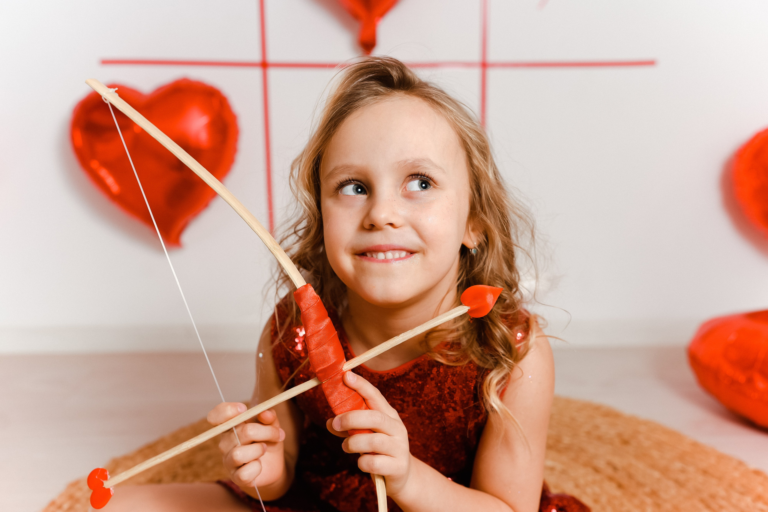 Сердечки. Фотограф новорожденных и детский фотограф в Екатеринбурге Ксени