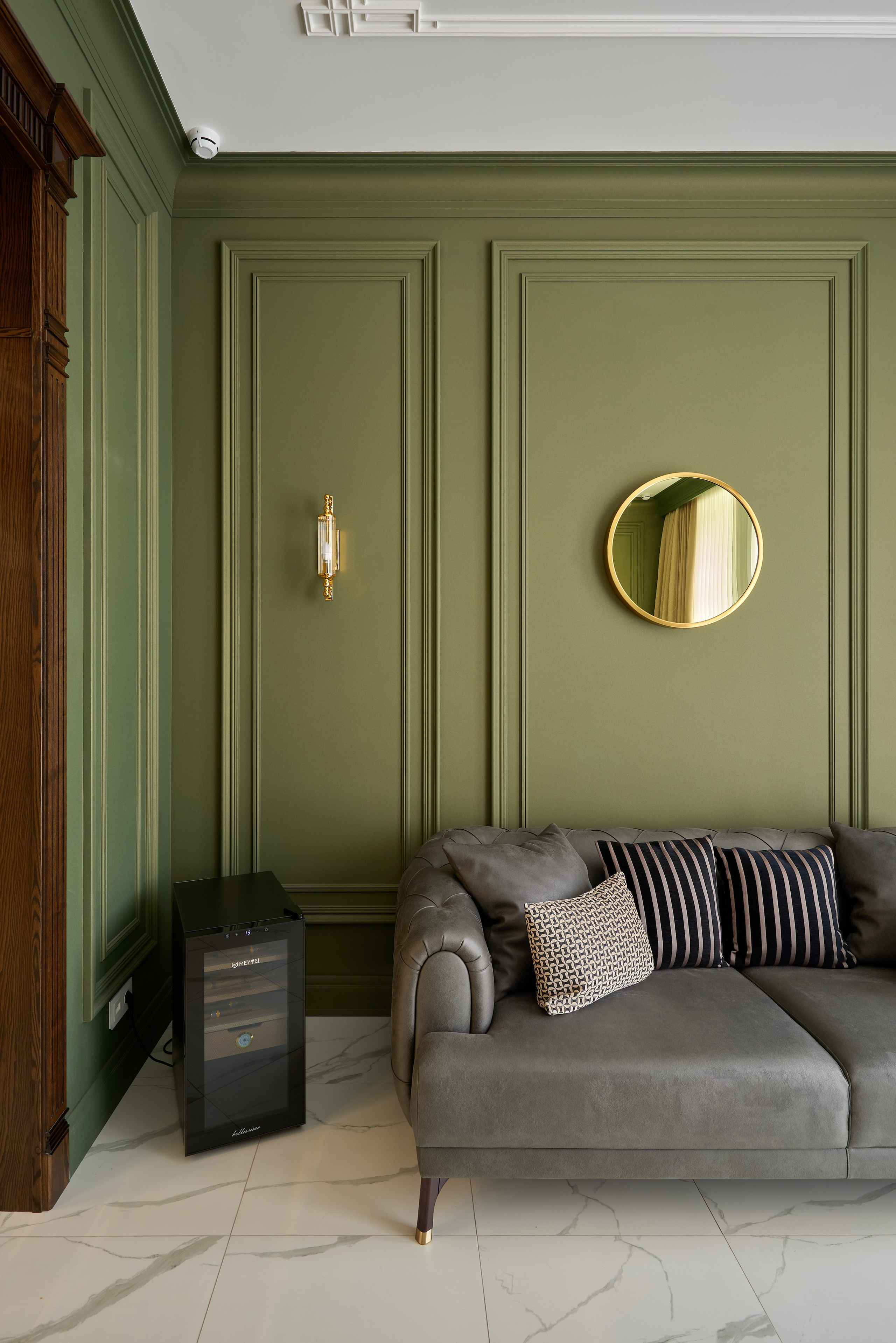 Зеленая комната, Магнитогорск. Абросимов Лев интерьерный и архитектурный фотограф