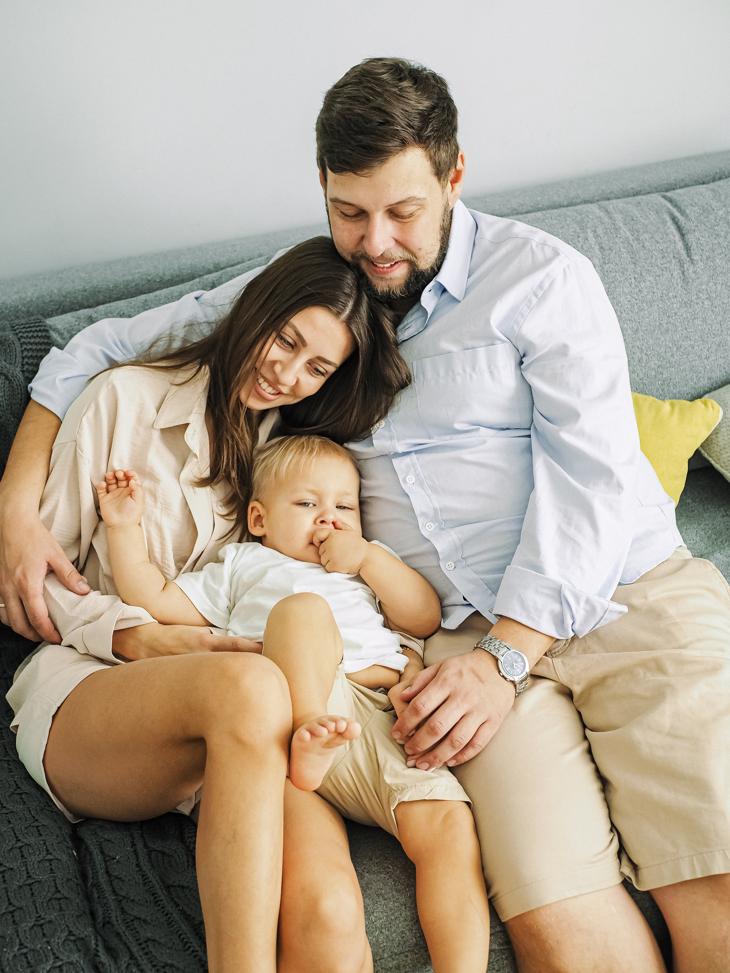 Денис, Инна и Платоша. Семейный фотограф в Челябинске Ольга Быстрых