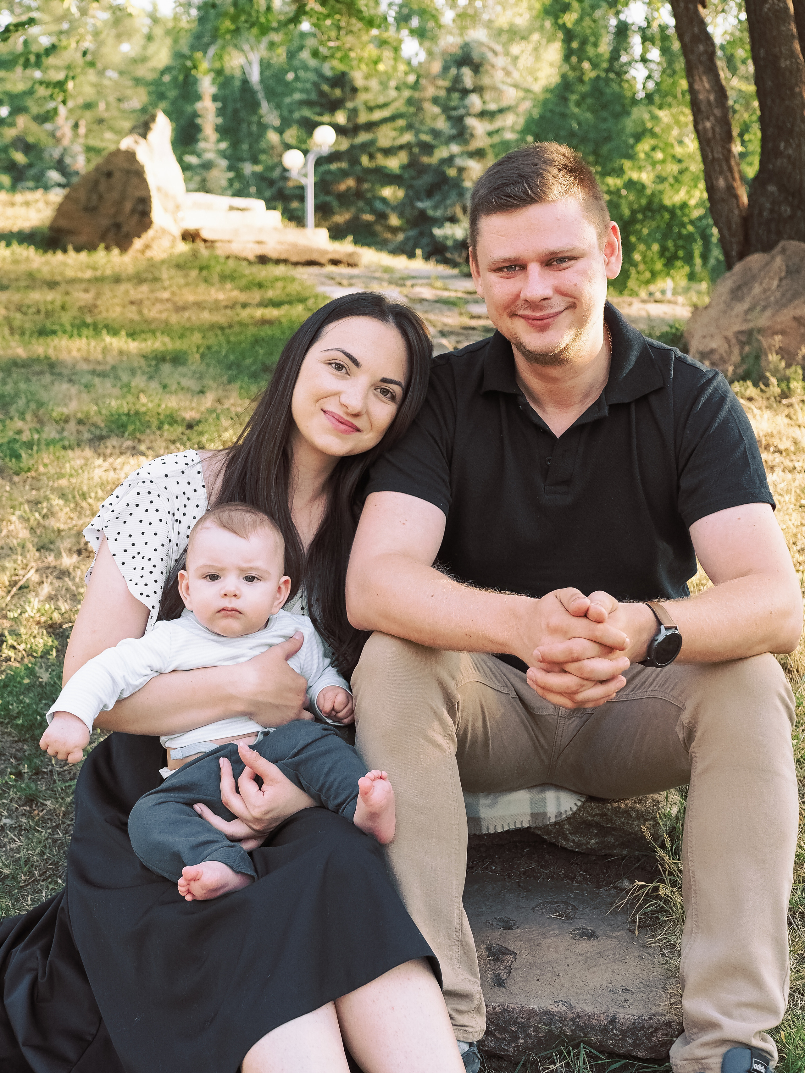 Дмитрий, Аида и Марк. Семейный фотограф в Челябинске Ольга Быстрых