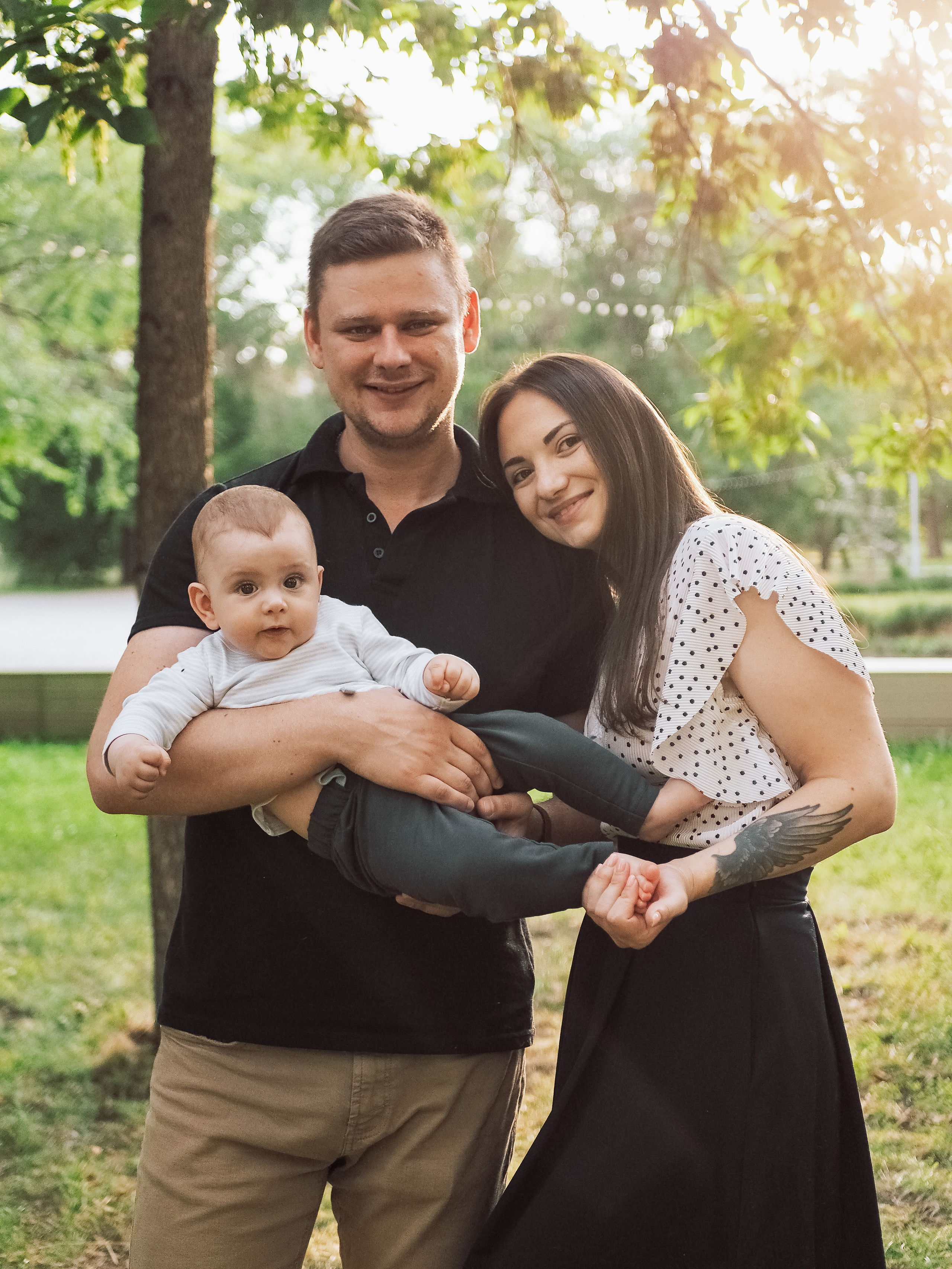 Дмитрий, Аида и Марк. Семейный фотограф в Челябинске Ольга Быстрых