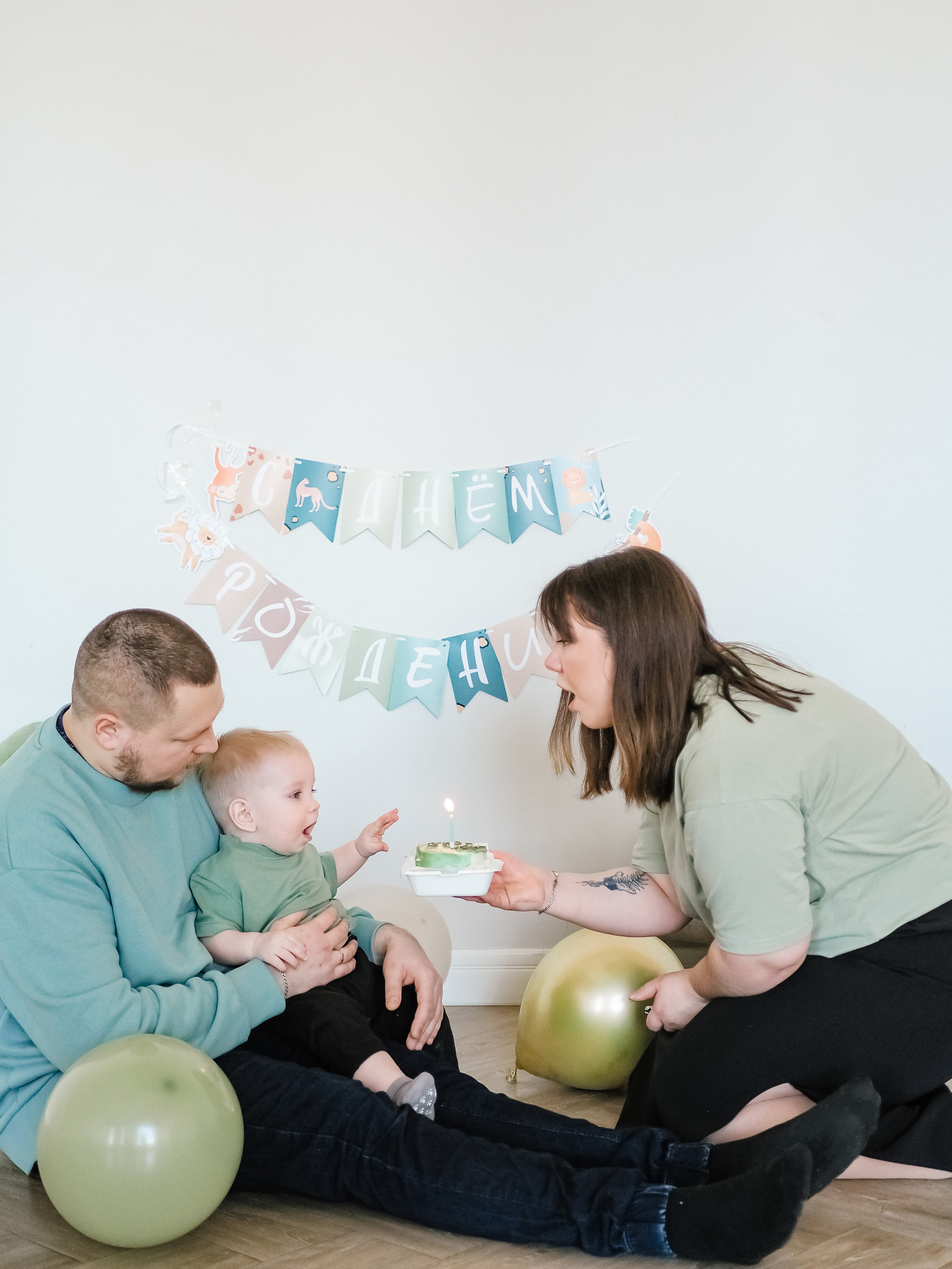 Леону 1 годик. Семейный фотограф в Челябинске Ольга Быстрых