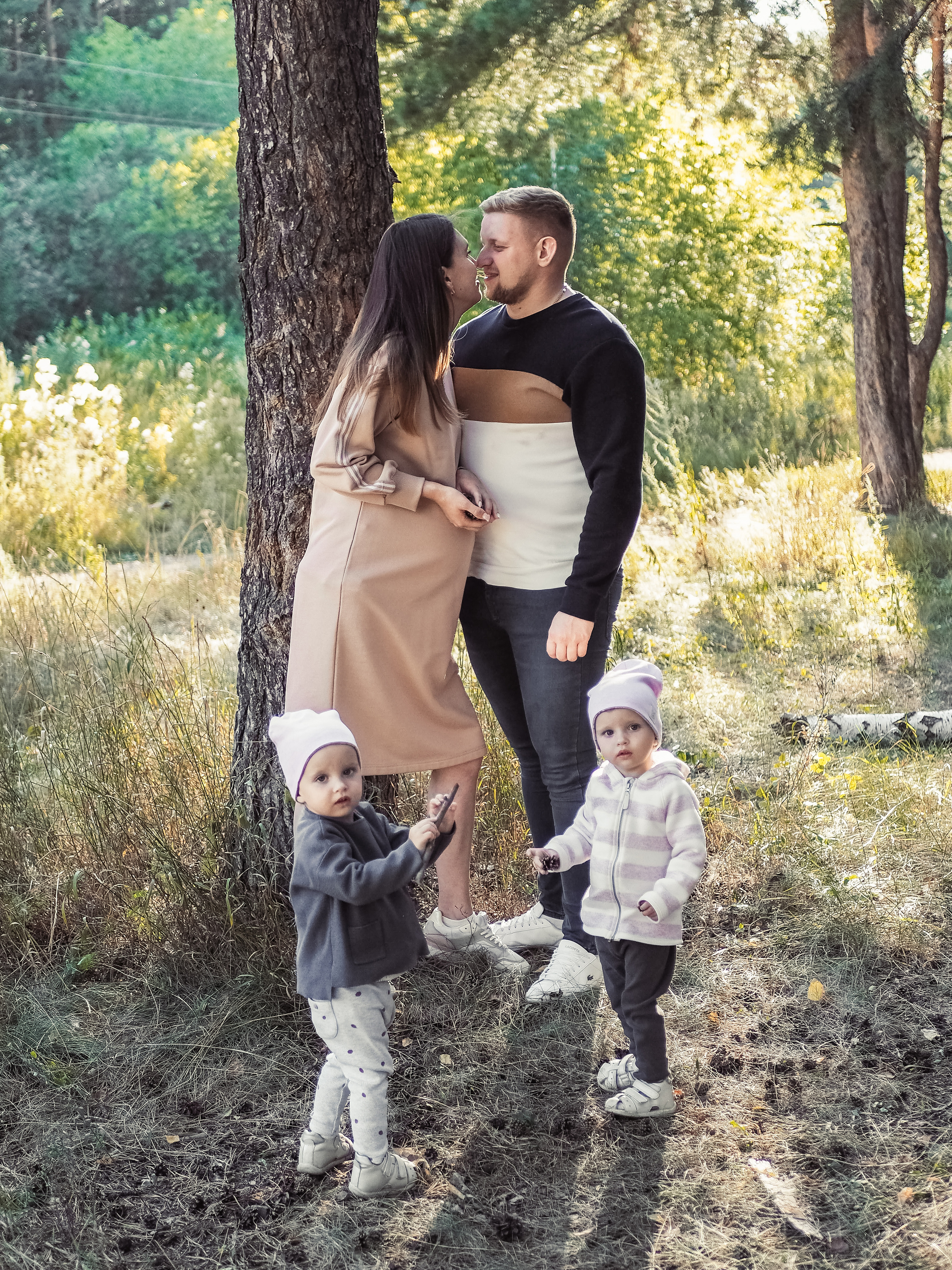 Денис, Агата, Ханна и Мишель. Семейный фотограф в Челябинске Ольга Быстрых