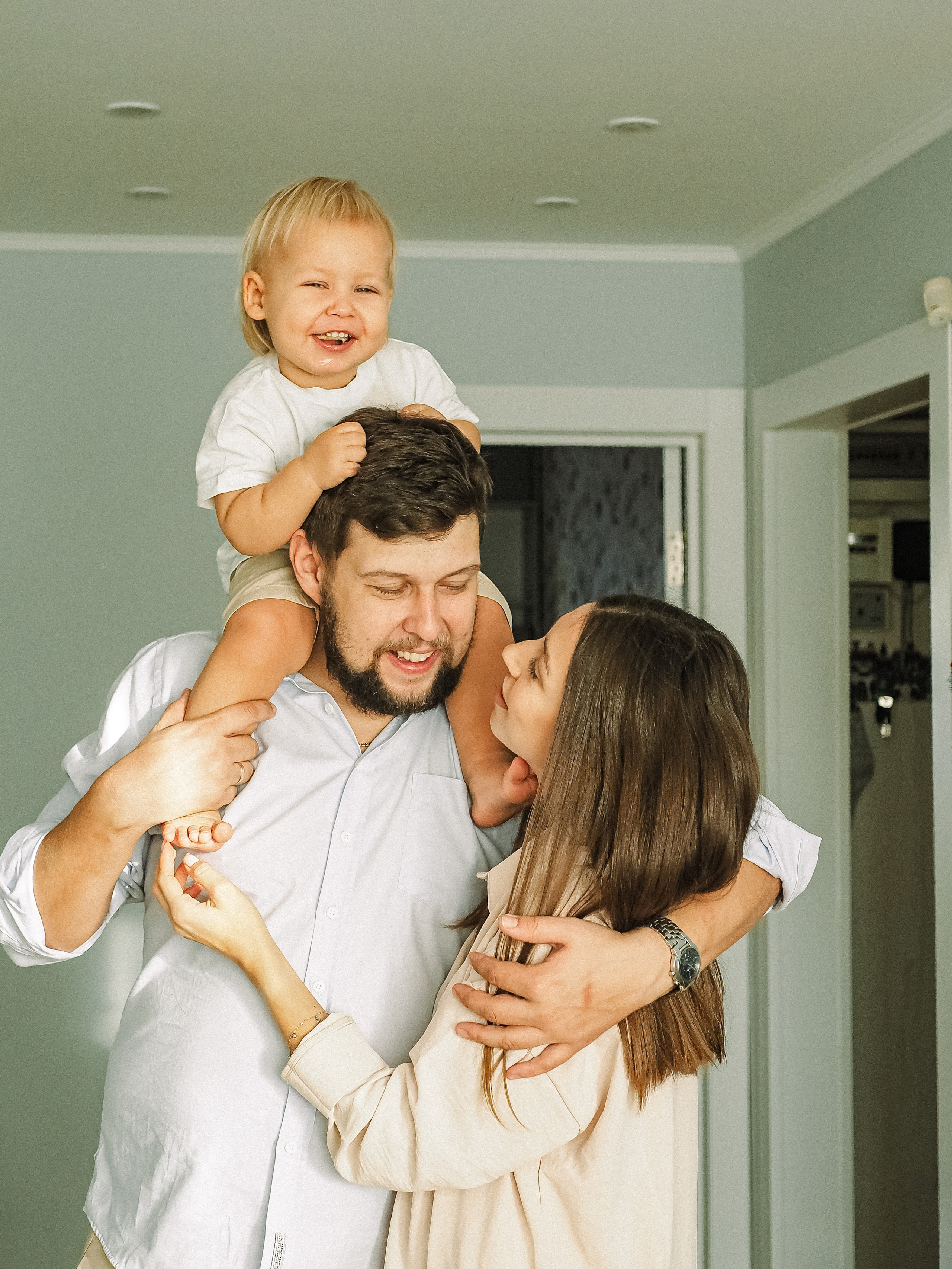 Денис, Инна и Платоша. Семейный фотограф в Челябинске Ольга Быстрых