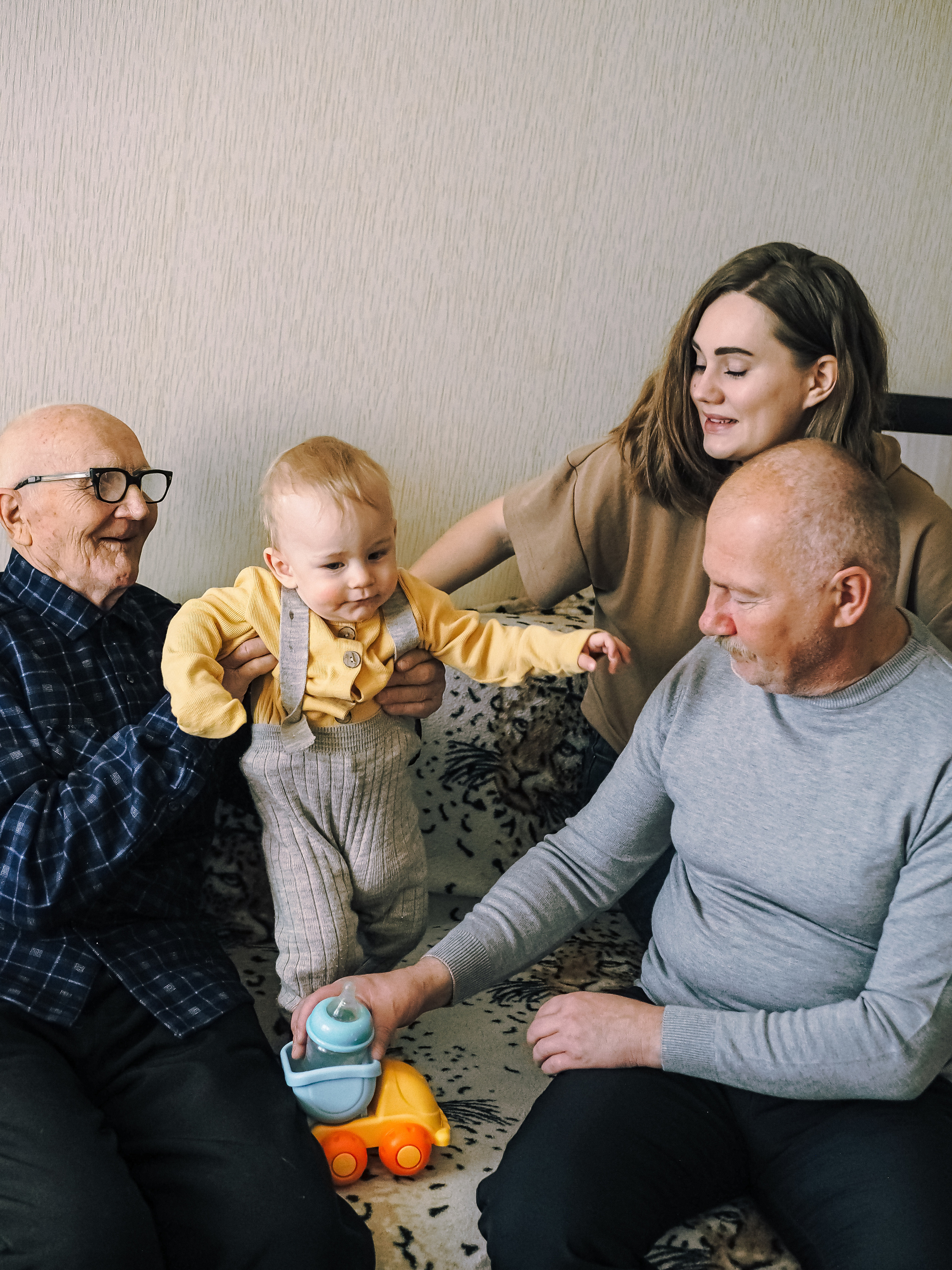Николай, Александр, Ксения и Даниил. Семейный фотограф в Челябинске Ольга Быстрых