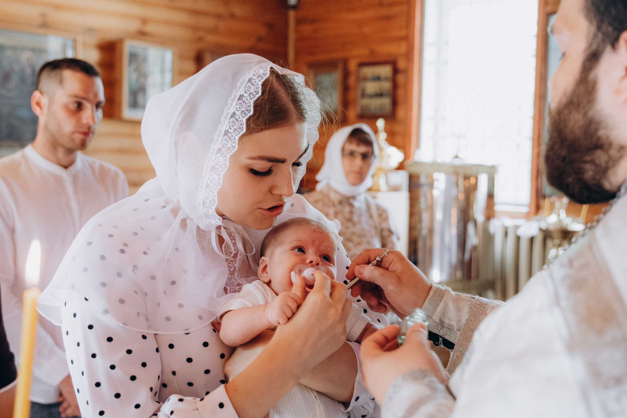 Крещение Таисии. Семейный фотограф документалист в Пензе Лопатинская Татья