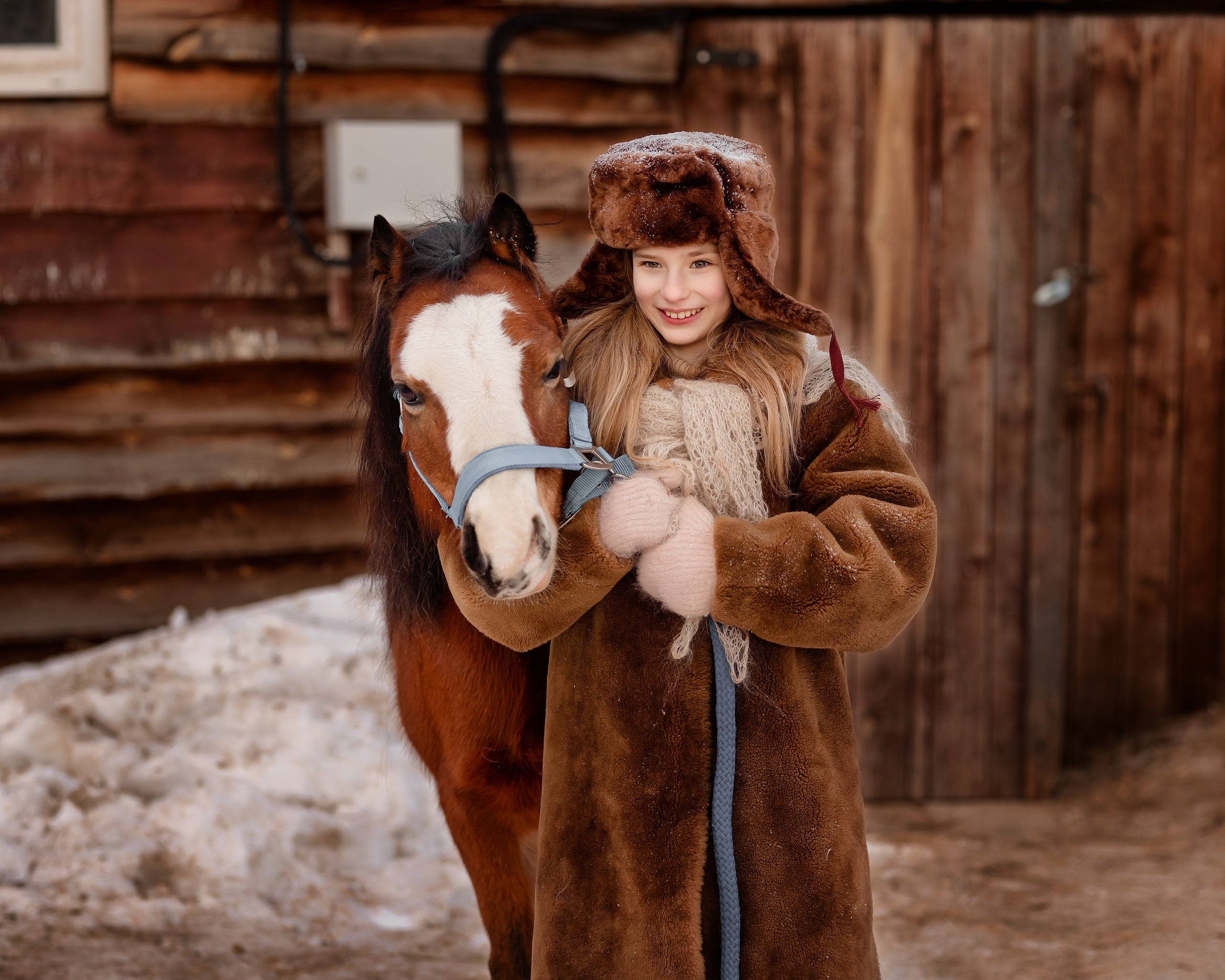 Настя и пони. Детский и семейный фотограф в Челябинске Мандрикова Светлана