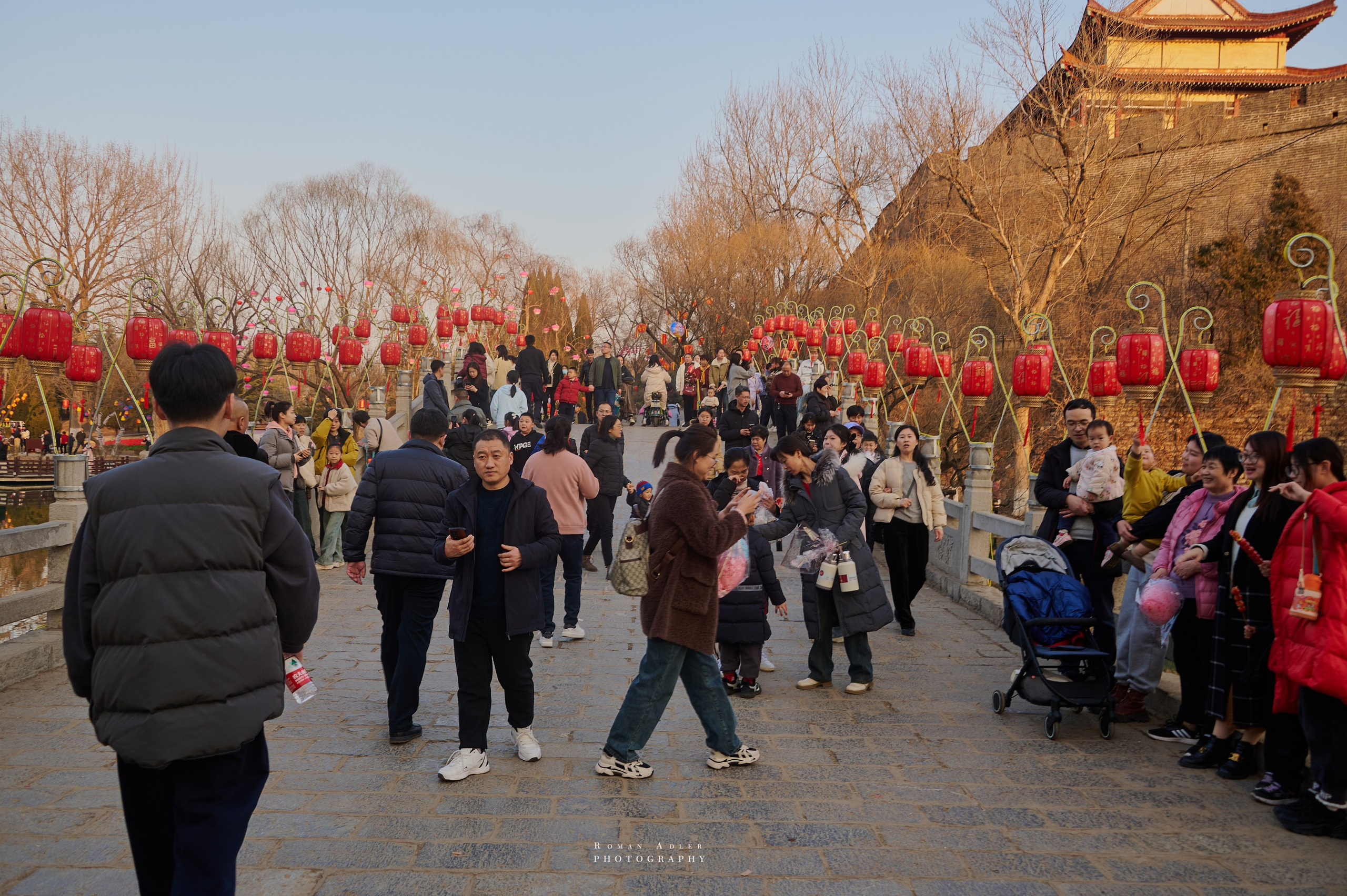 Городской парк Цинчжоу. Фотограф Роман Адлер