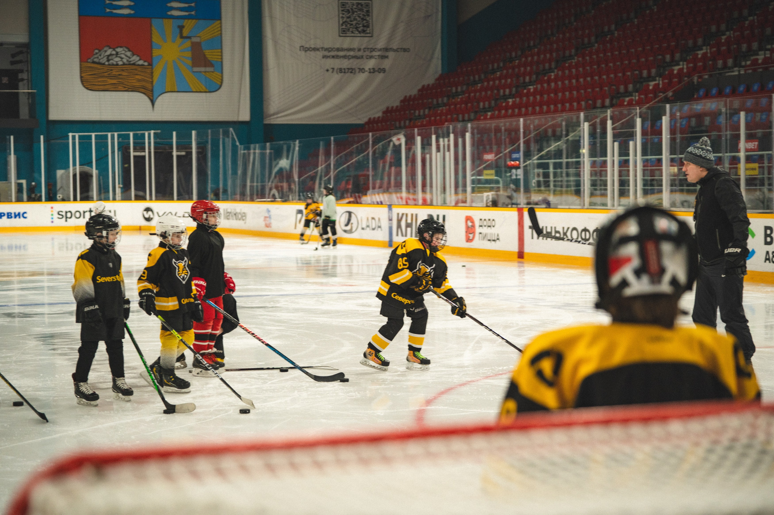 ХК Северсталь (младшая группа). Череповец. Zekons. Фото, видео, нейросети