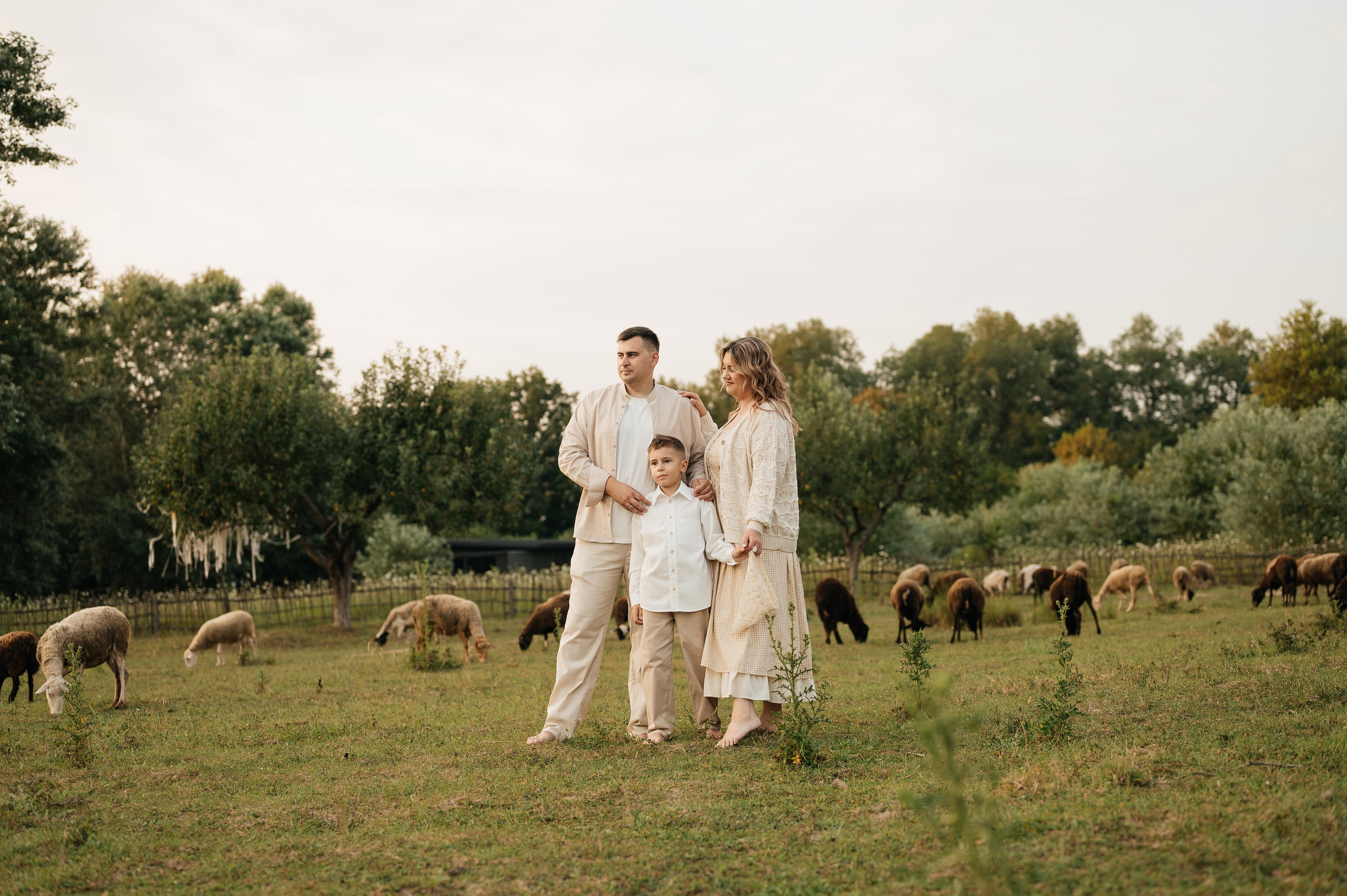 Семейная фотосессия на ферме. Свадебный и семейный фотограф в Краснодаре Алина Мельник
