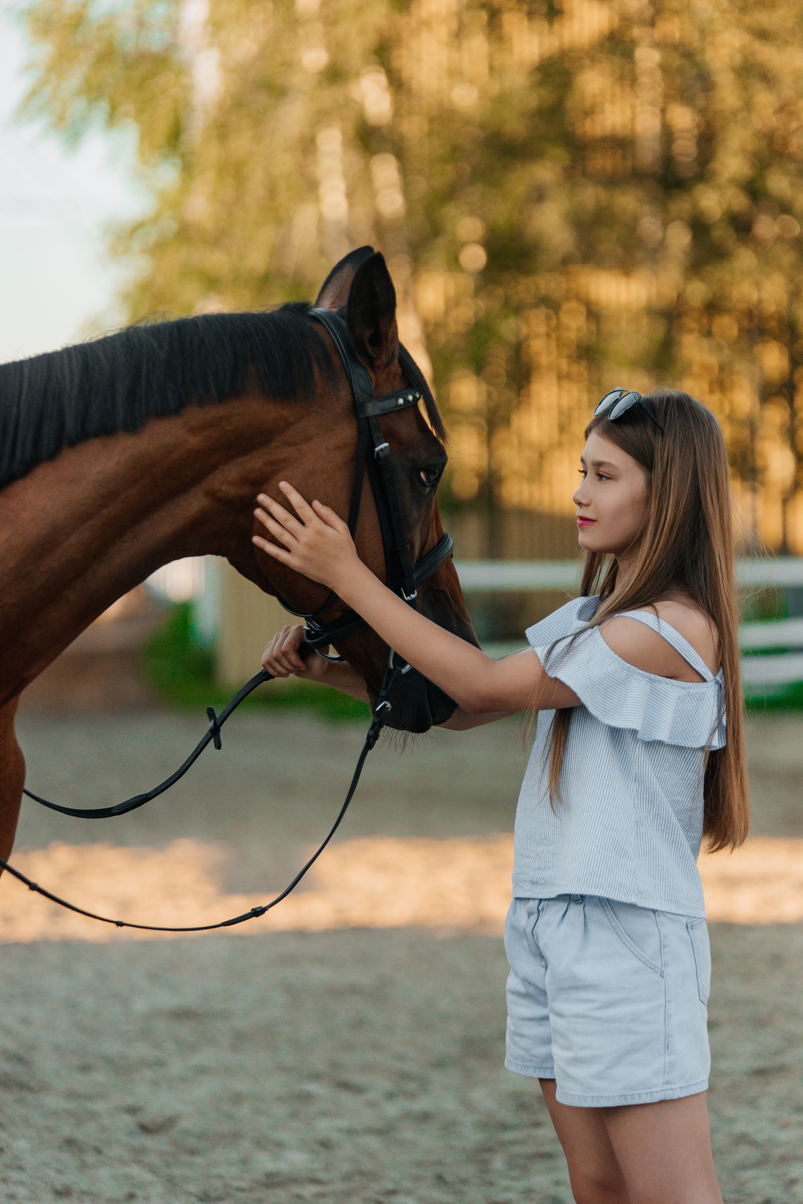 Фотосессии с лошадьми. Фотограф Рязань