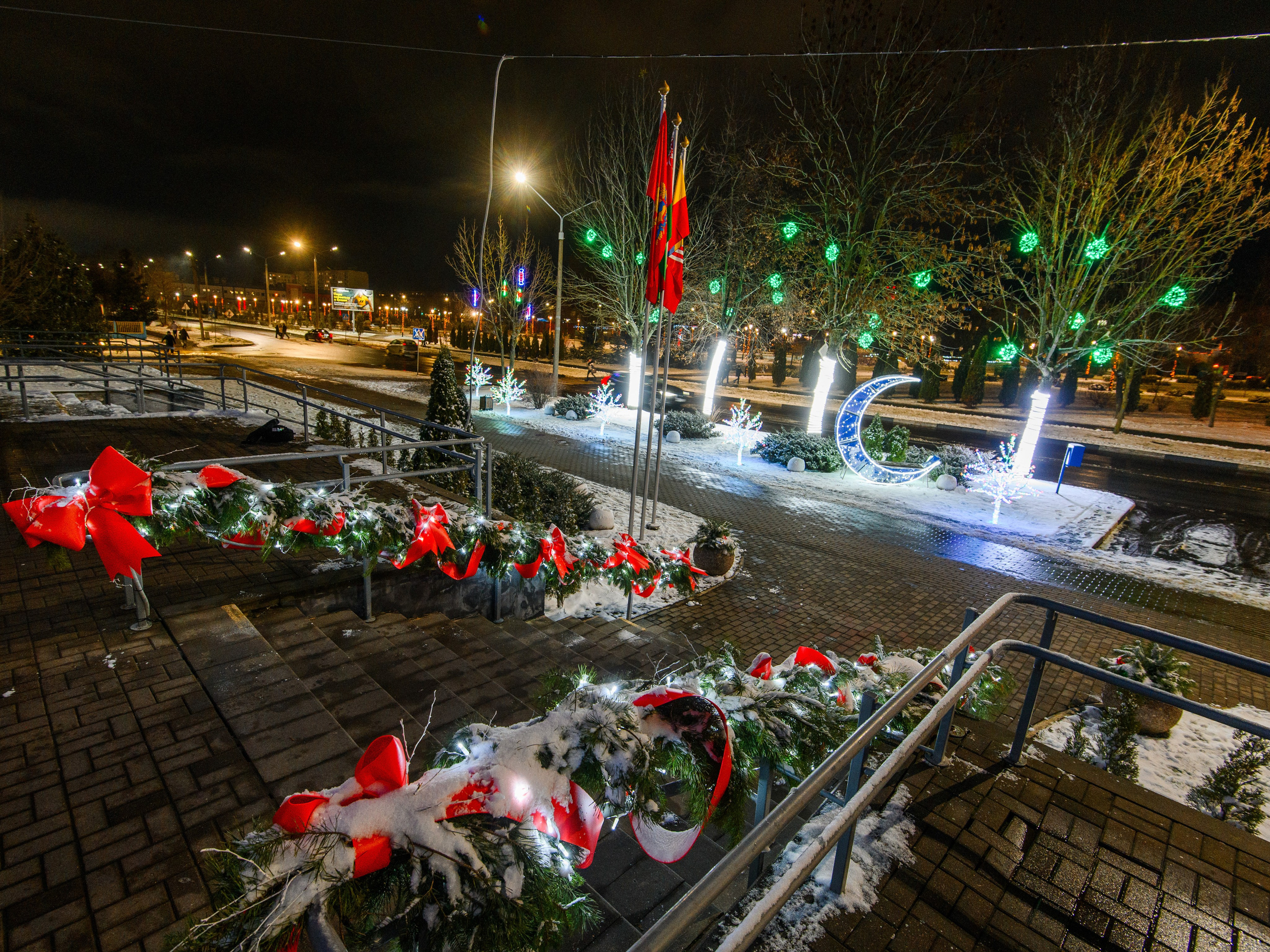 Новогодние украшения 2026. Фотограф Олег Юршевич Солигорск Минск
