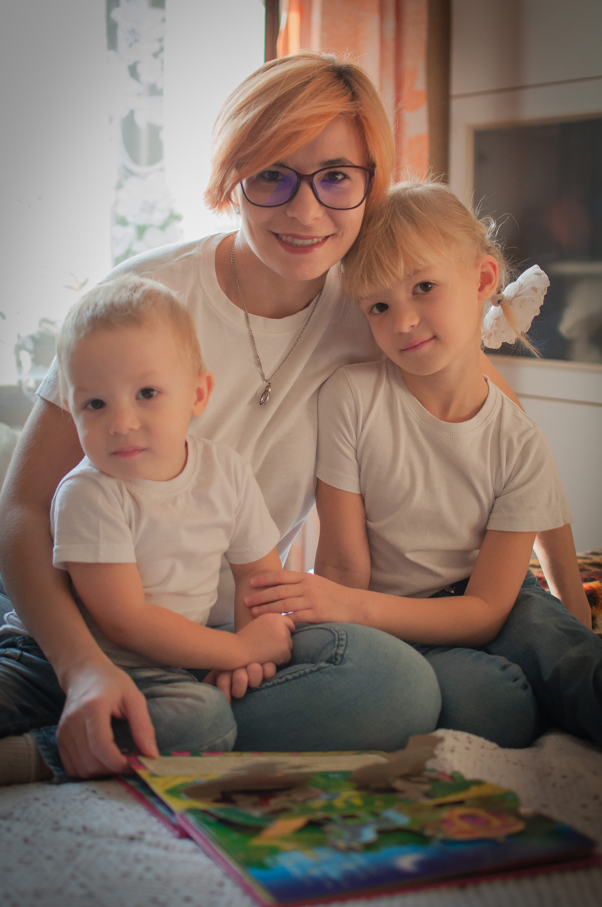 Оля с детьми. Семейный и детский фотограф в Тюмени Хайруллина Анна