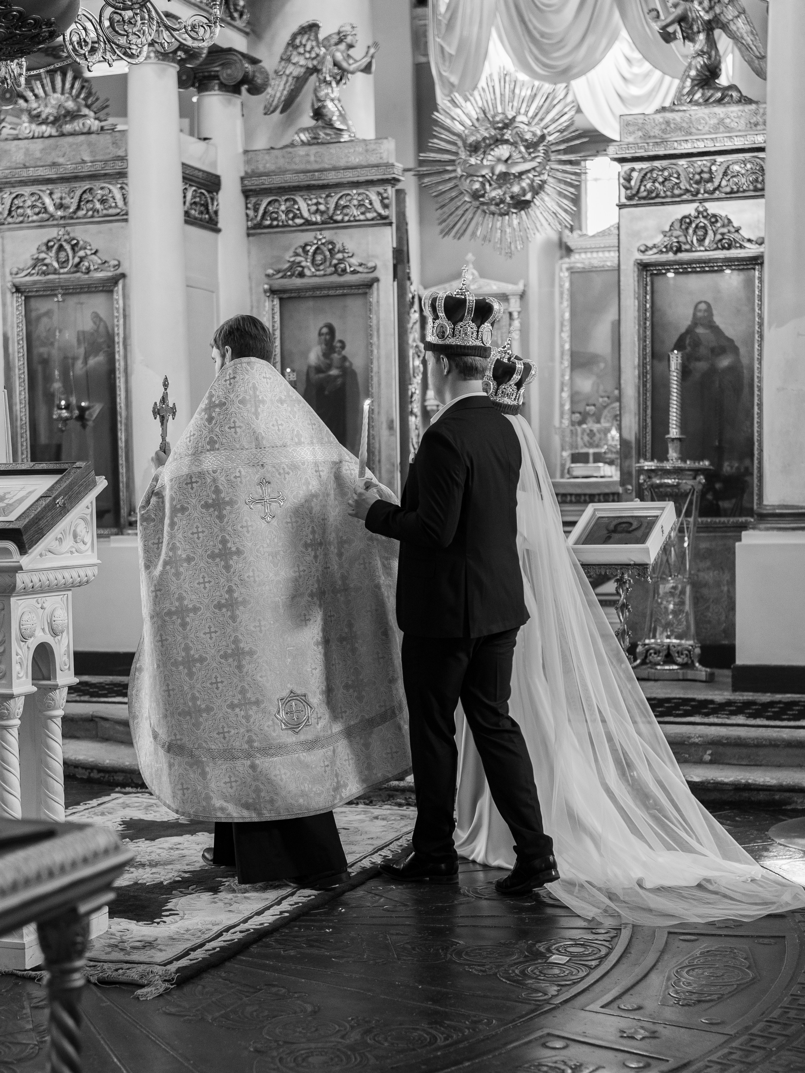 Карина и Глеб. Венчание. ФОТОГРАФ Любовь Скок. Москва