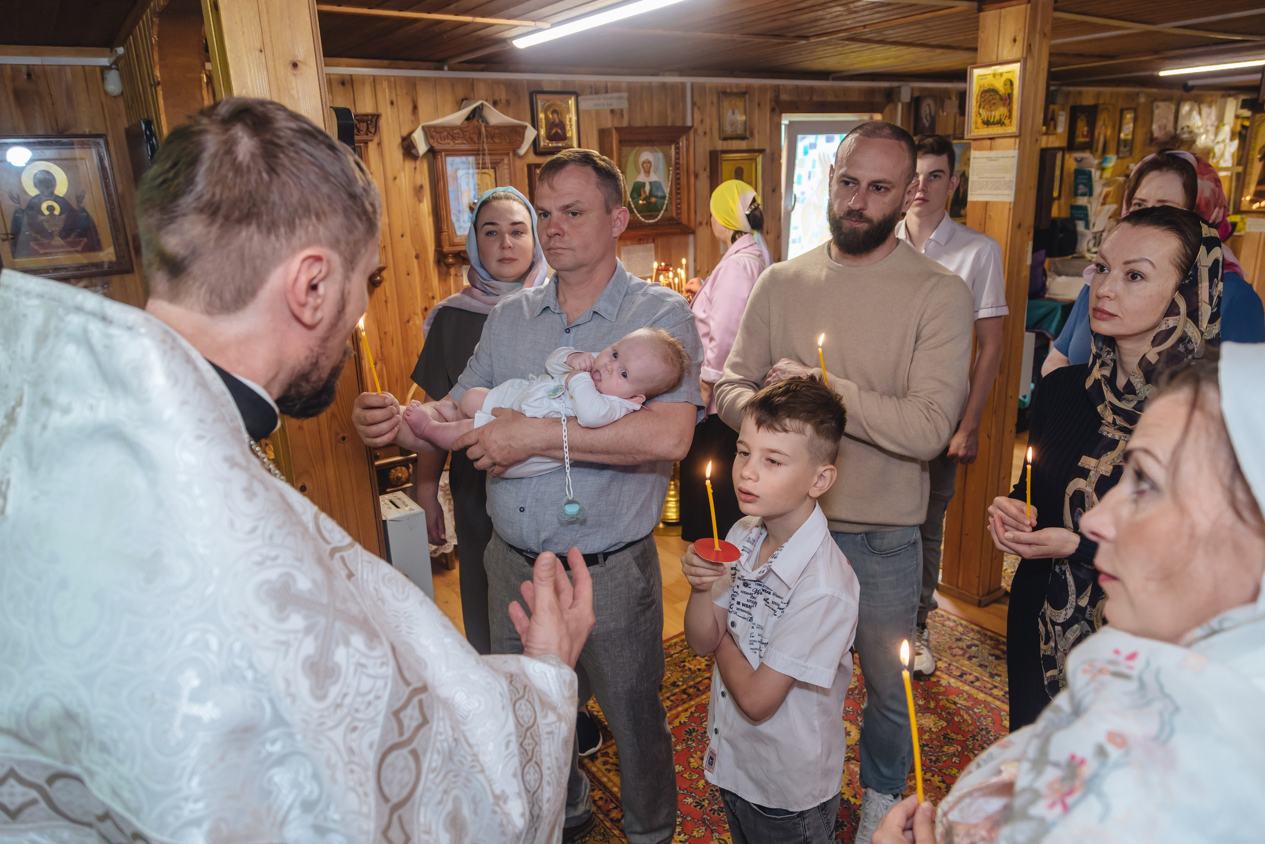 Крещение. Фотограф в Санкт-Петербурге Чумаков Семен