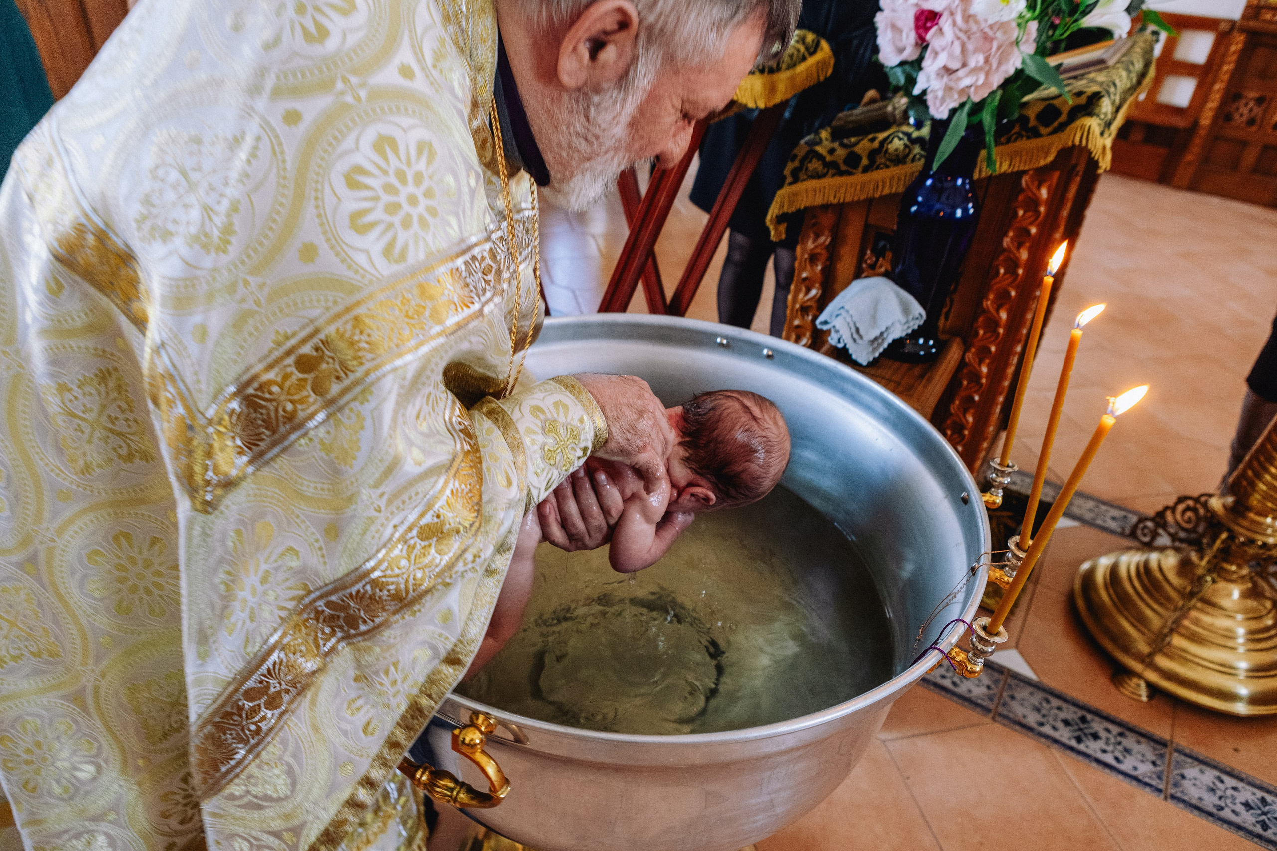 Крещение Артема и Полины. Фотограф в Курске Смирнов Евгений