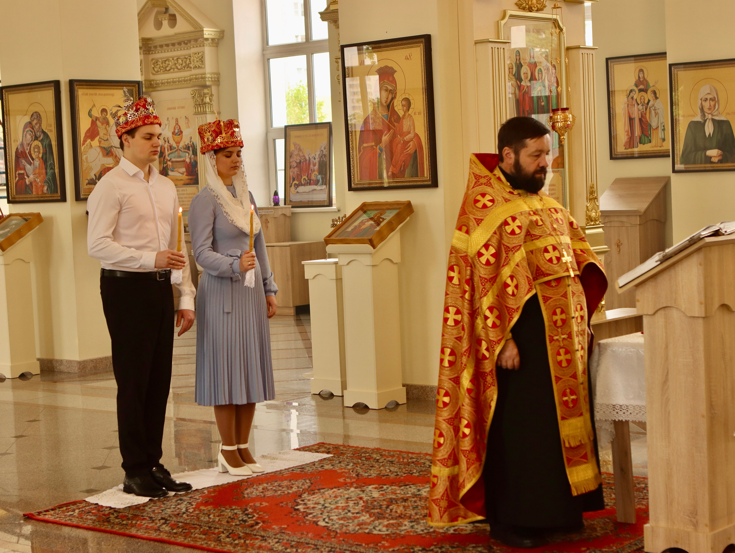 Екатерина и Александр — таинство венчание. Фотограф в Курске Смирнов Евгений