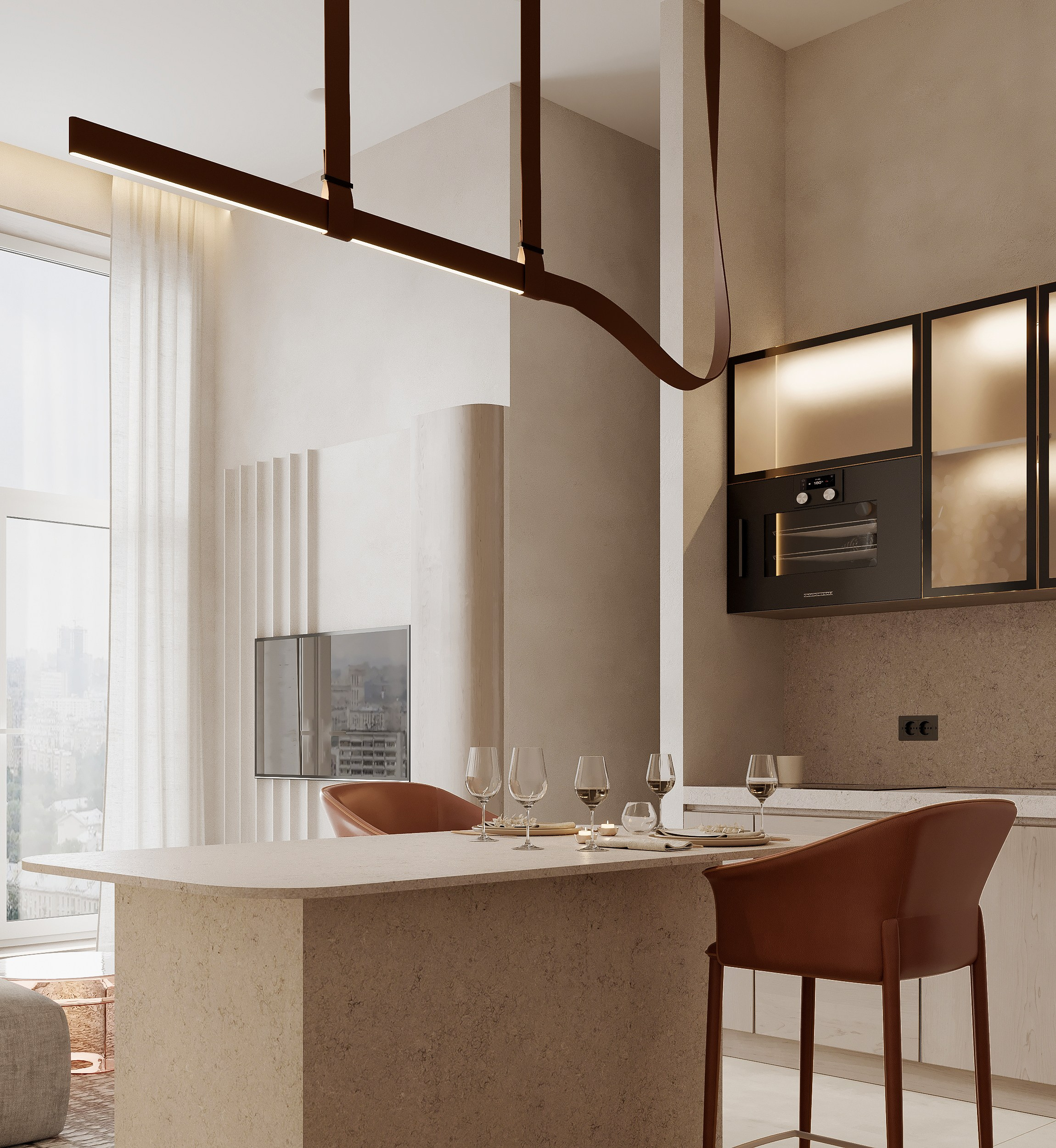 Двухуровневая квартира в Лайково. 3D визуализатор в Москве Сердюк Владислав