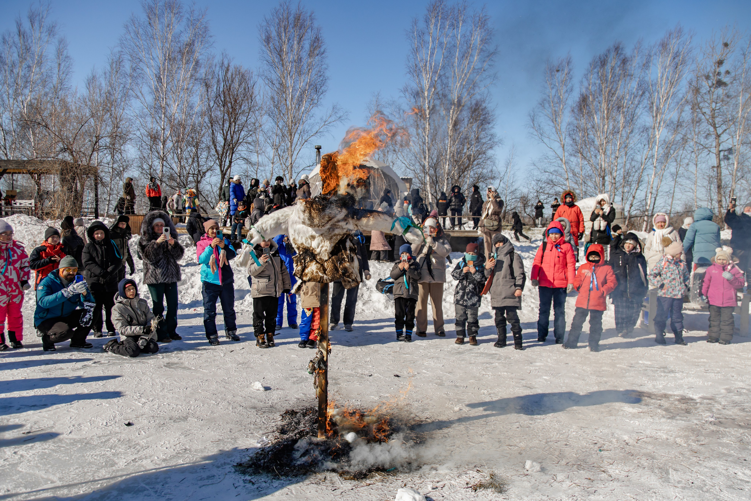 Закрытие масленицы «ДВ Каникулы». МЕДИА-РЕСУРС ХАБАРОВСК / Фотоотчеты / Репортажи / События