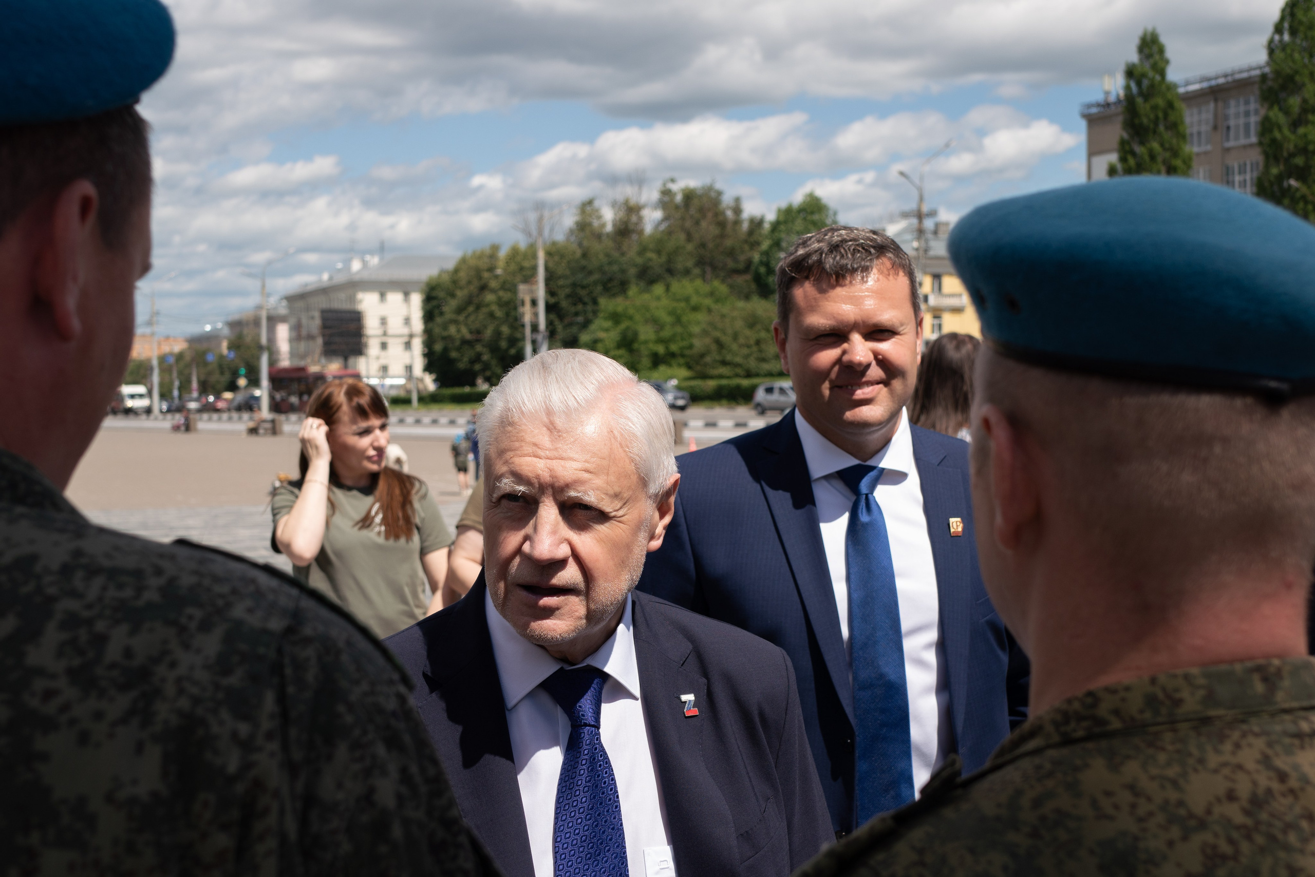 Визит лидера партии Справедливая Россия Миронова С. М. в г. Тулу. Фотограф в Туле — Борисов Николай