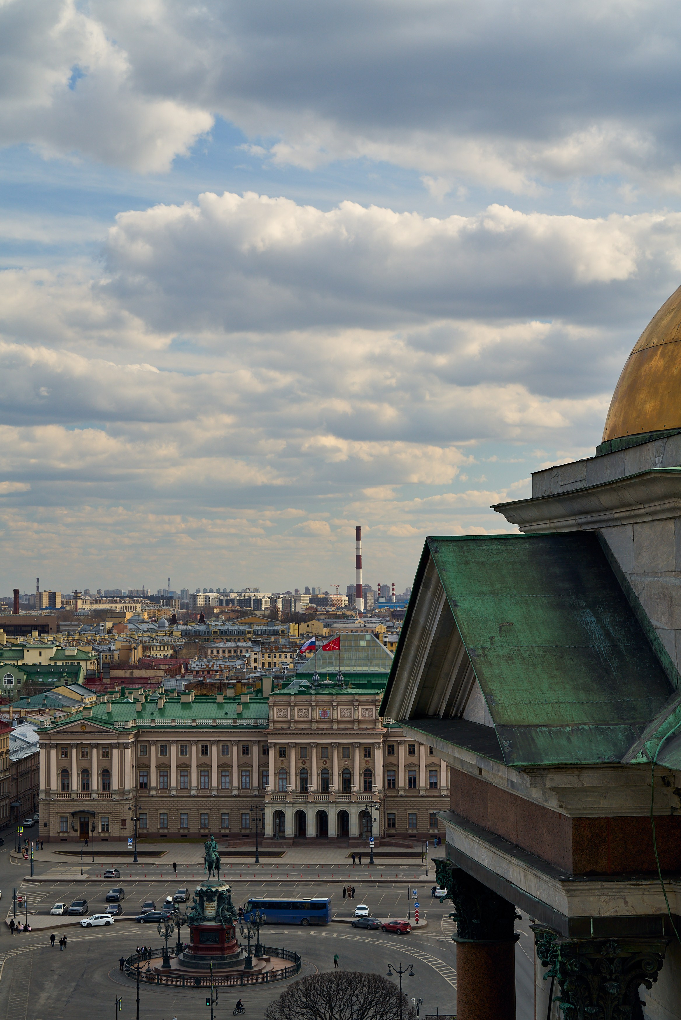 Колоннада Исаакиевского собора