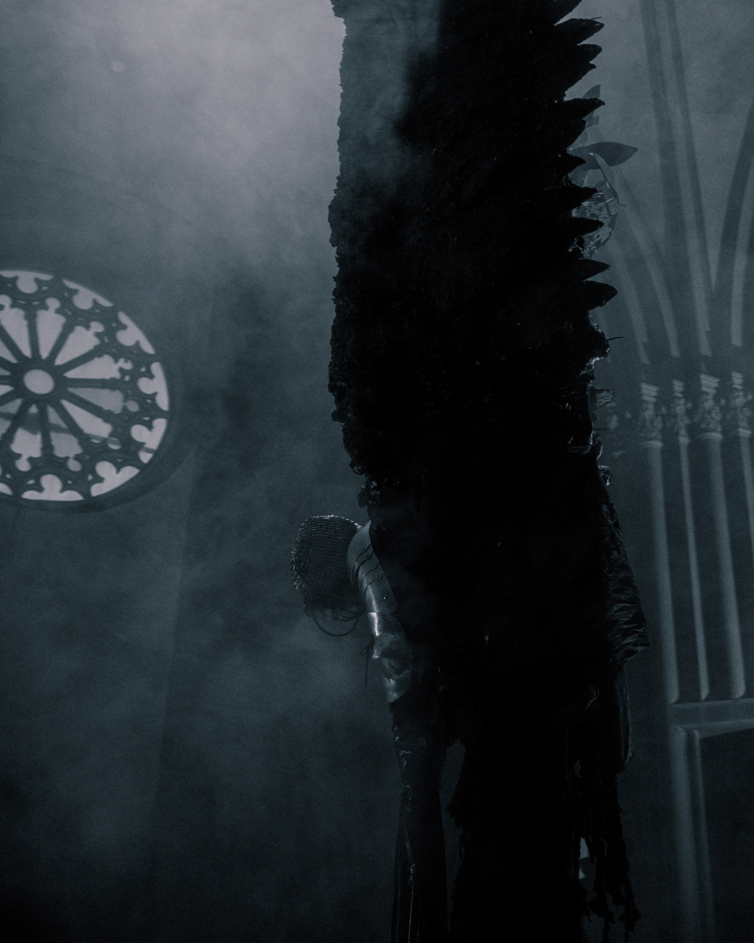 Падший ангел. Фотограф Александр Никитин. Съёмка в доспехах. Санкт-Петербург. nikitin_photo