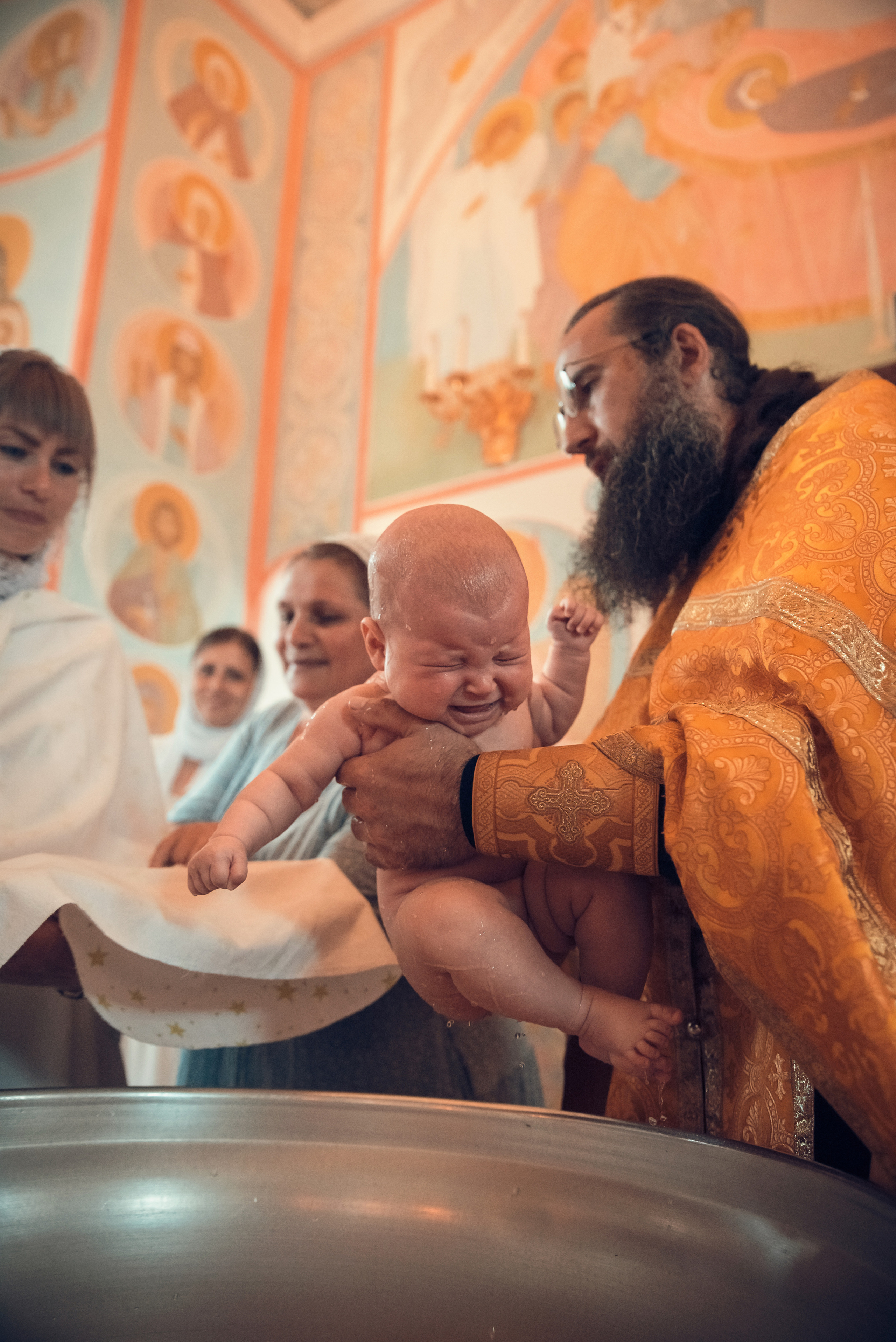 Таинство Крещения Крестовоздвиженский храм. Семейный фотограф Олеся Батурина Рязань