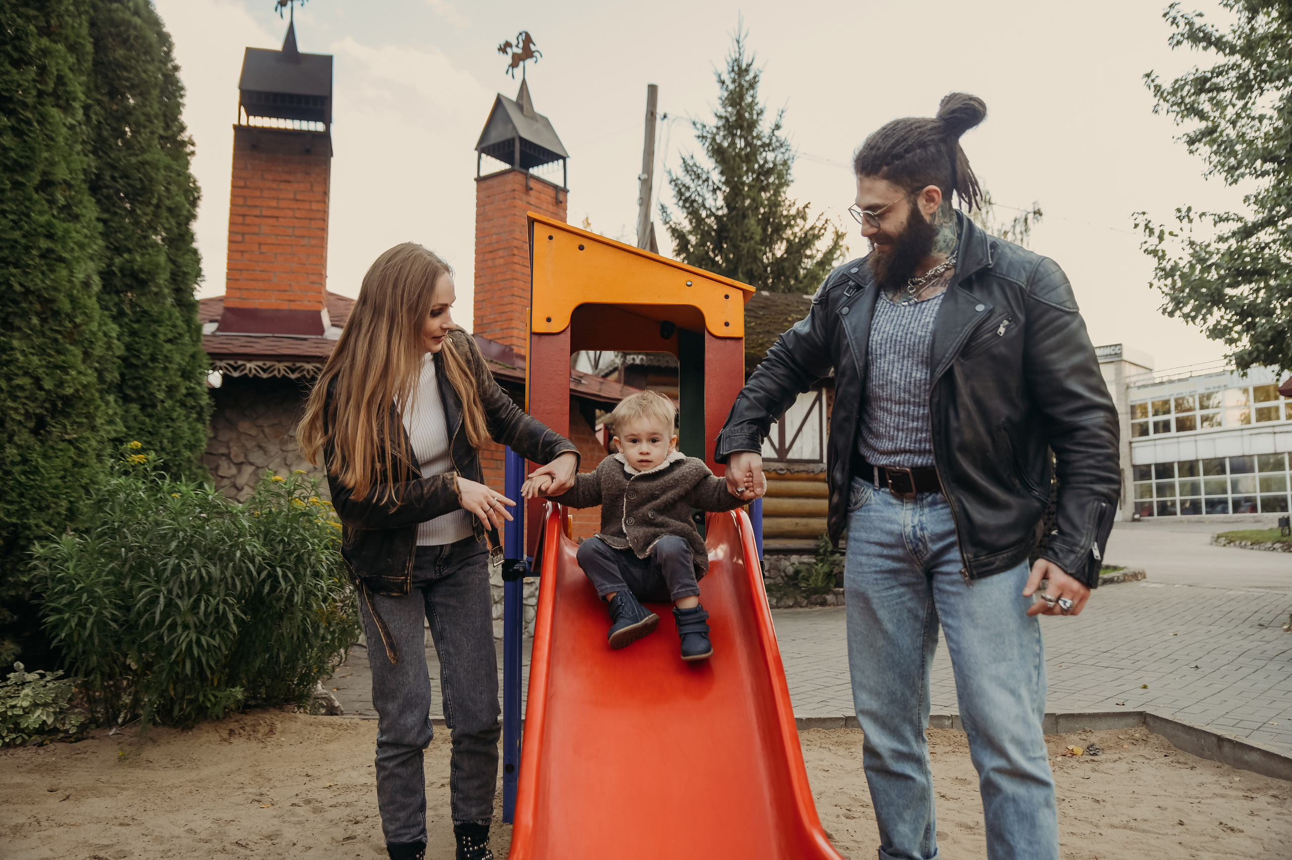 Семейные фотопрогулки. Семейный фотограф Олеся Батурина Рязань