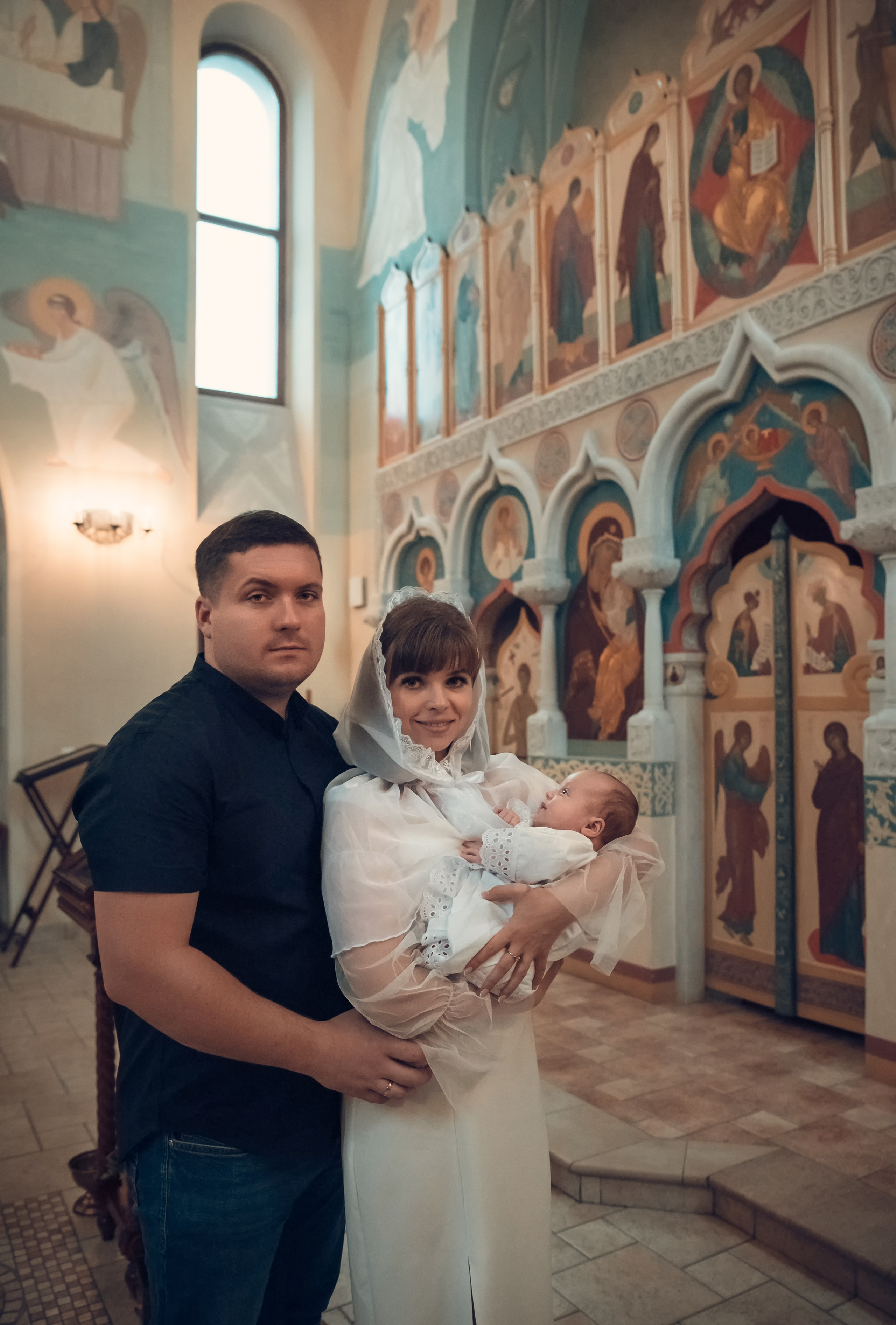 Таинство Крещения Церковь иконы Божией Матери Всецарица. Семейный фотограф Олеся Батурина Рязань