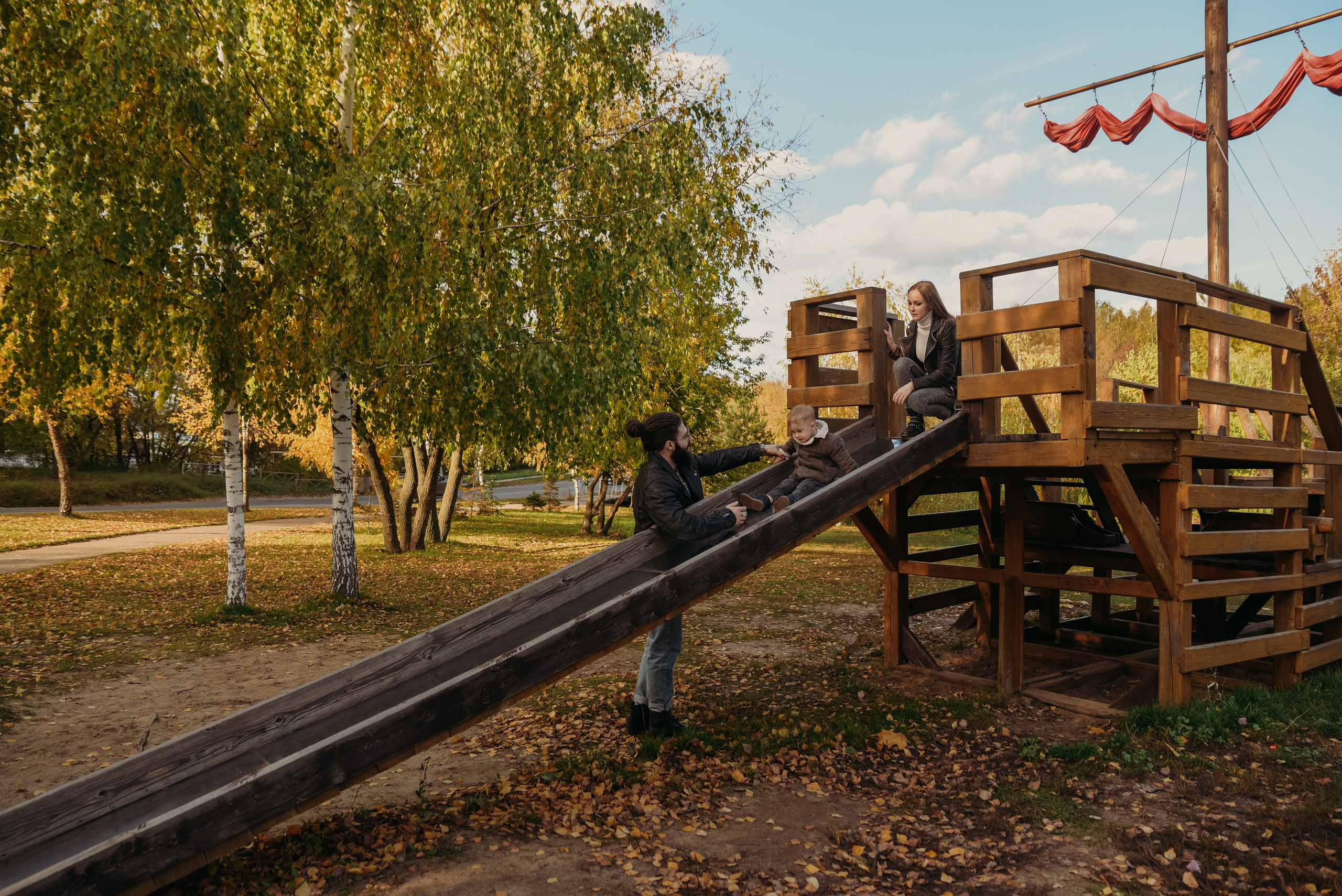 Семейные фотопрогулки. Семейный фотограф Олеся Батурина Рязань