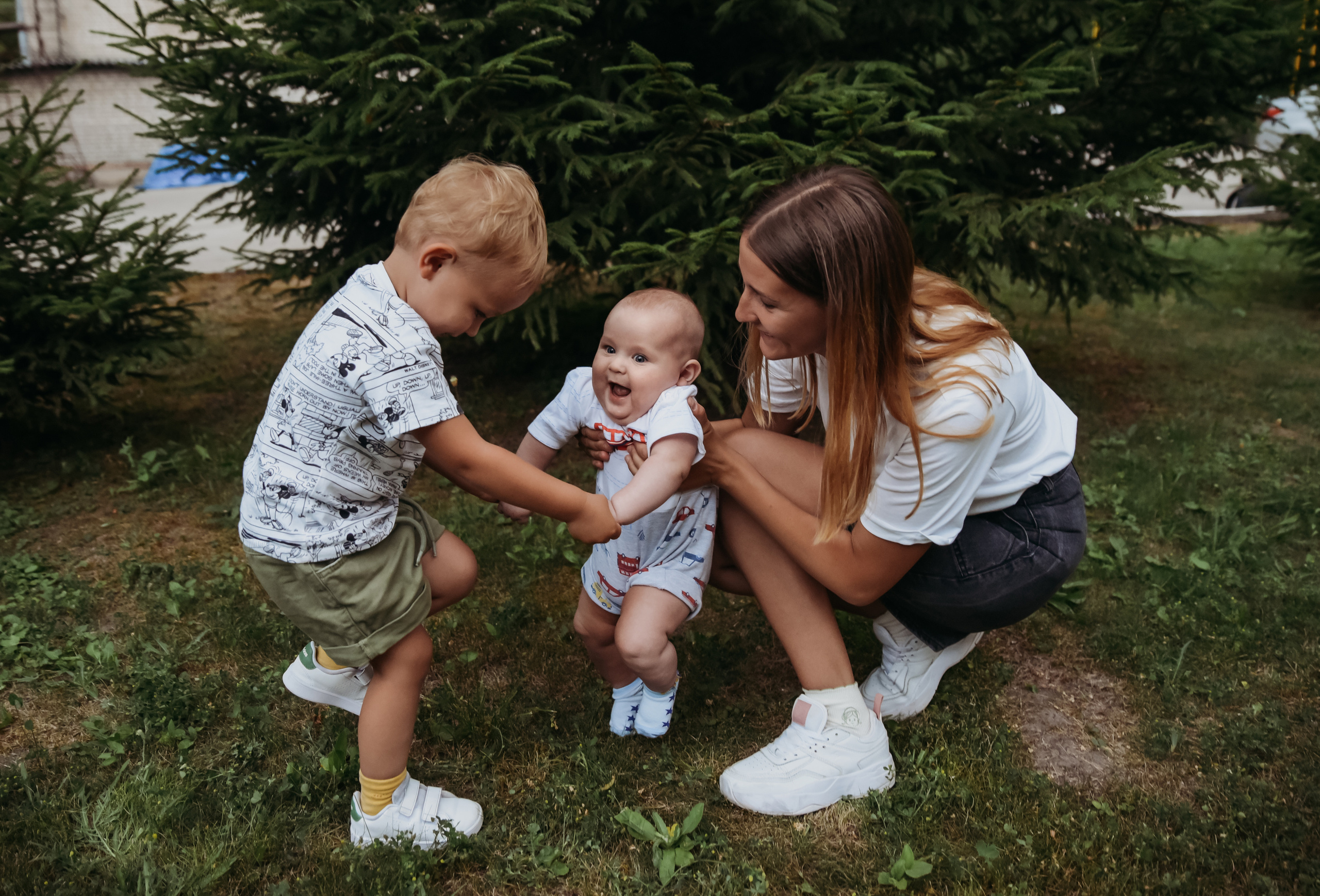 Семейные фотопрогулки. Семейный фотограф Олеся Батурина Рязань