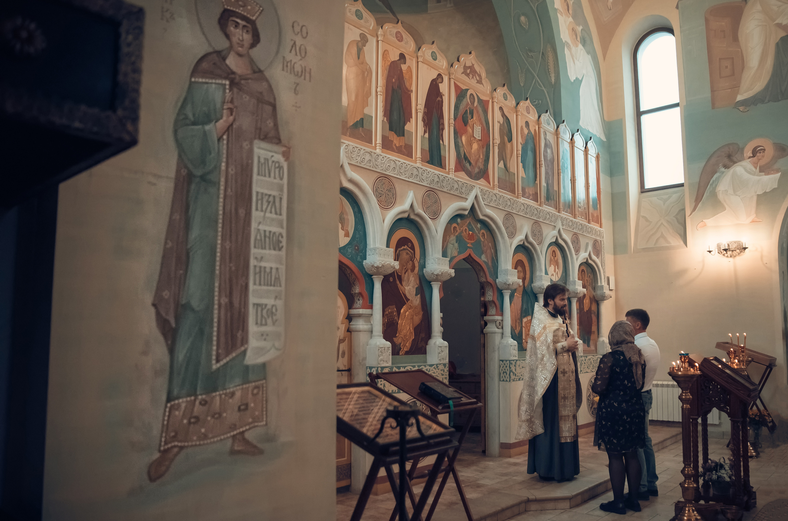 Таинство Крещения Церковь иконы Божией Матери Всецарица. Семейный фотограф Олеся Батурина Рязань